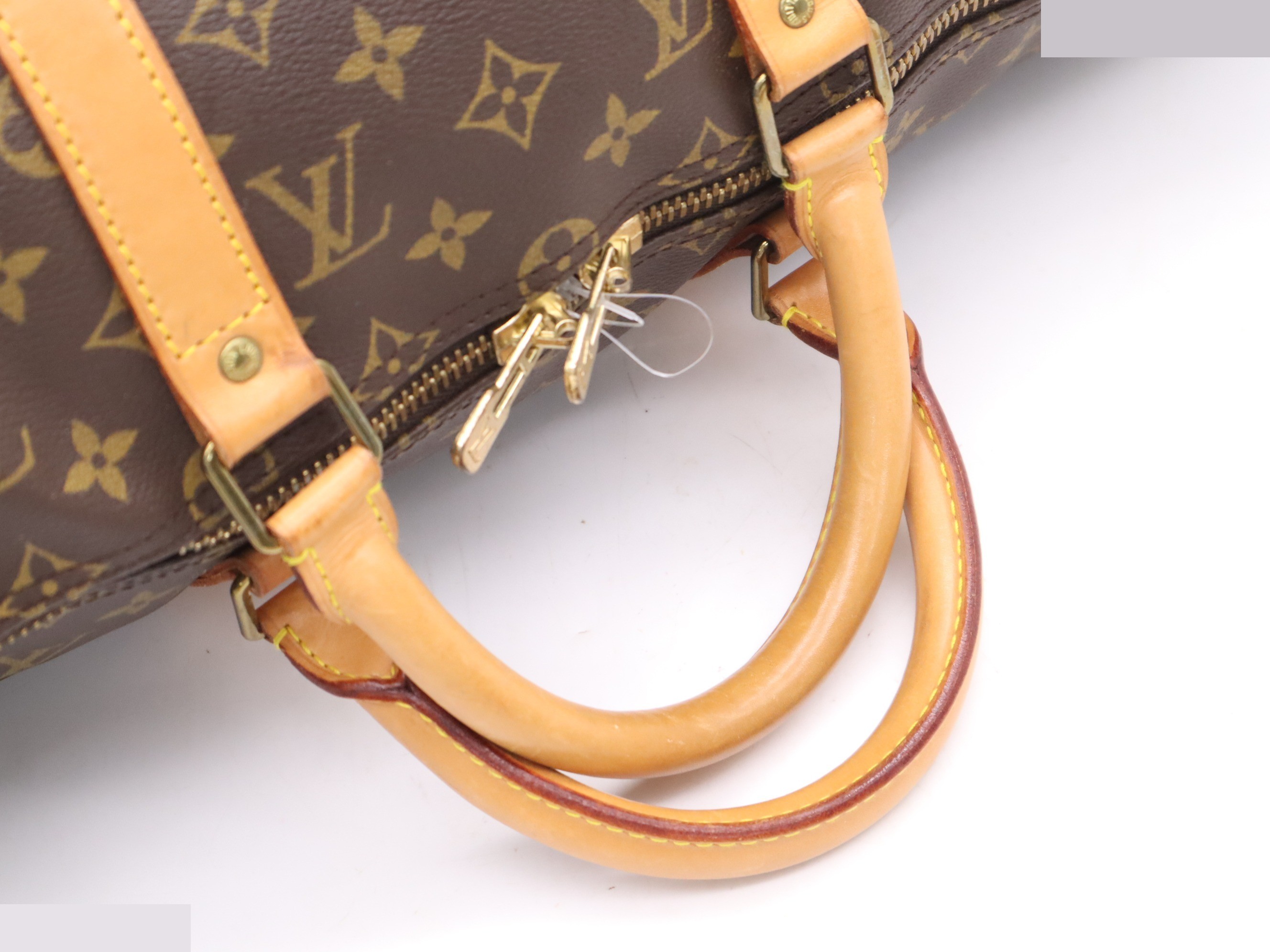 Keepall Bandouliere 50: Shoulder strap, padlock, 2 keys, name tag. — view 6