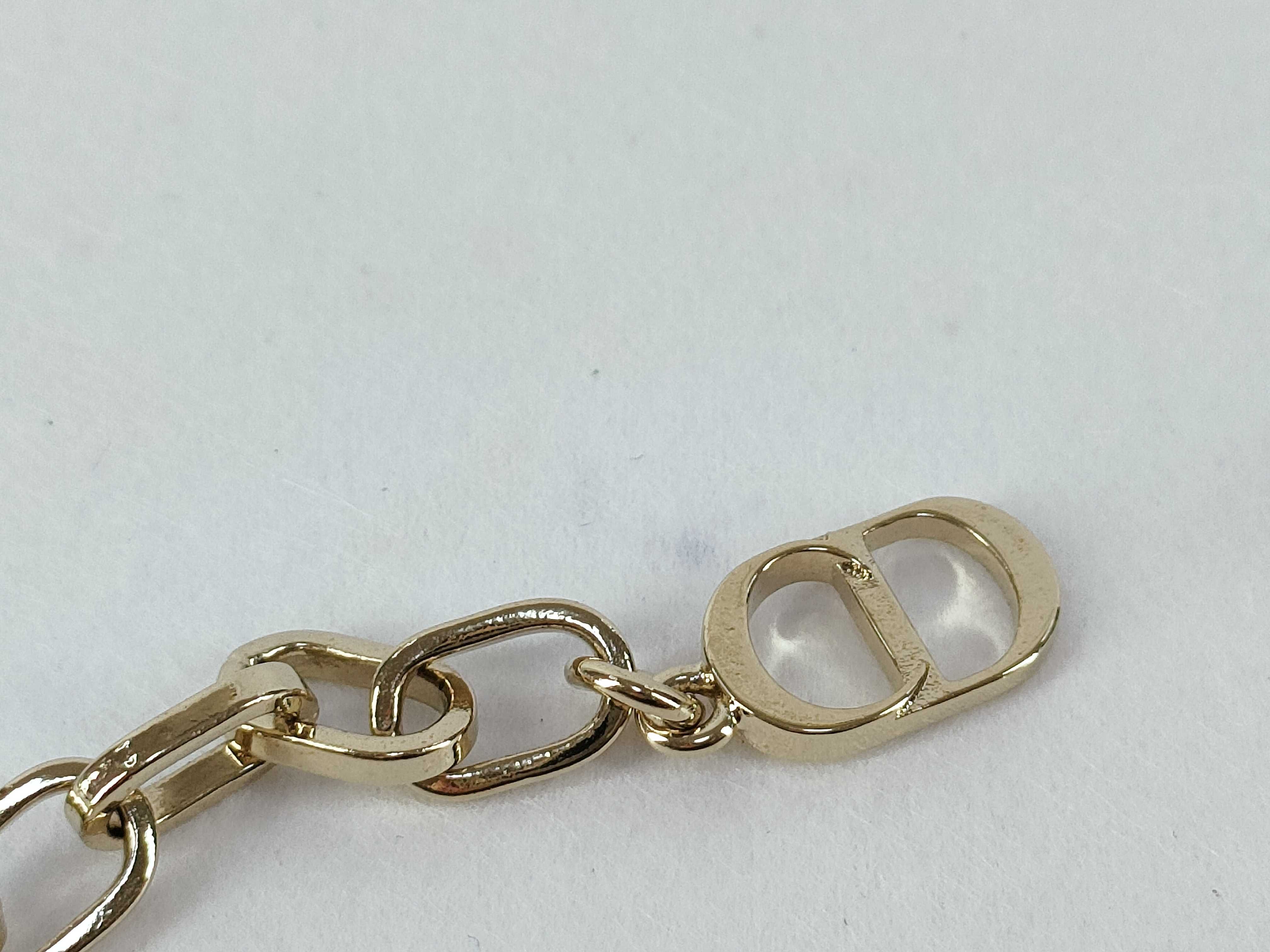 Couture Plate Chain Link Necklace — view 5