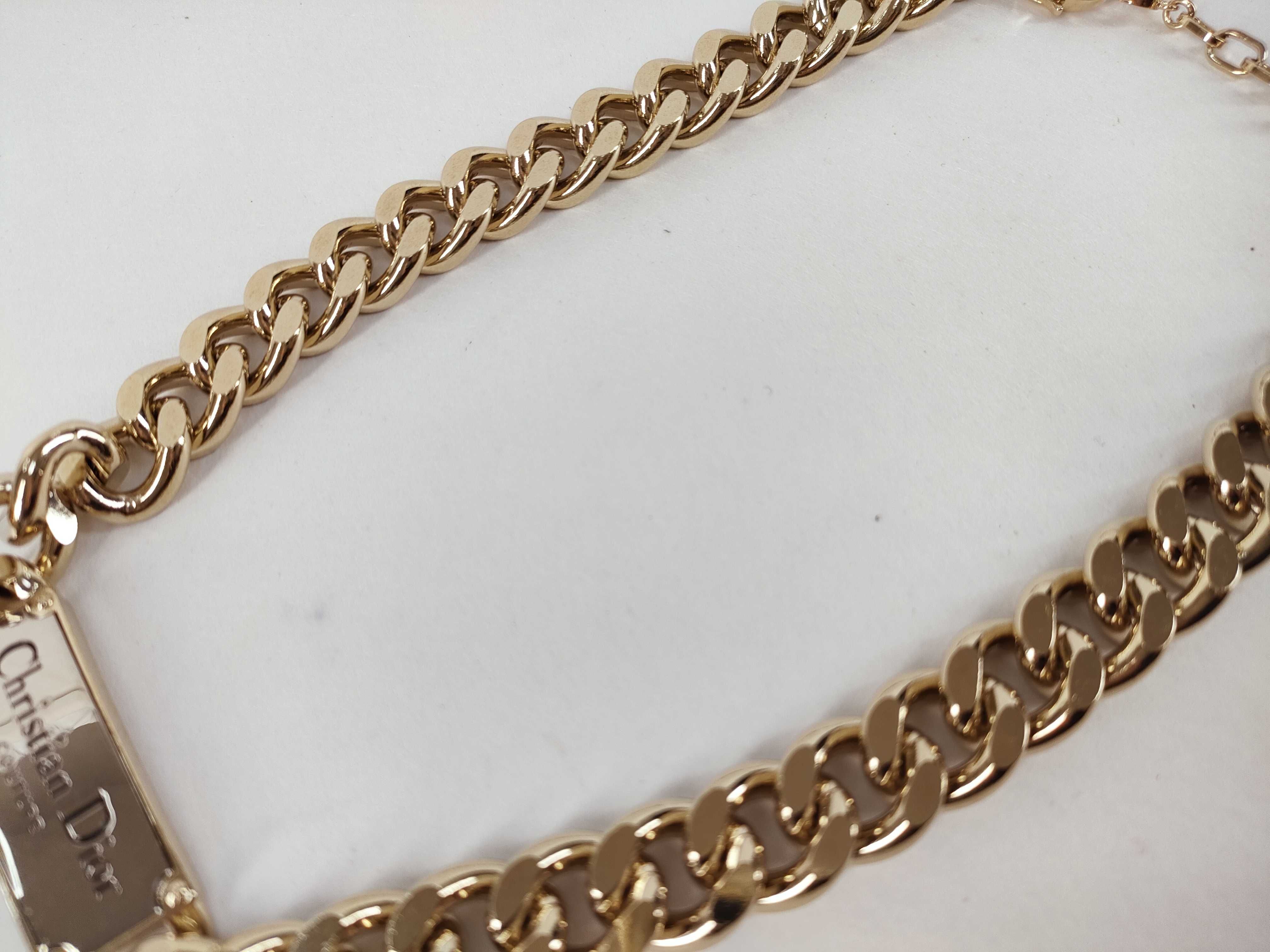 Couture Plate Chain Link Necklace — view 8