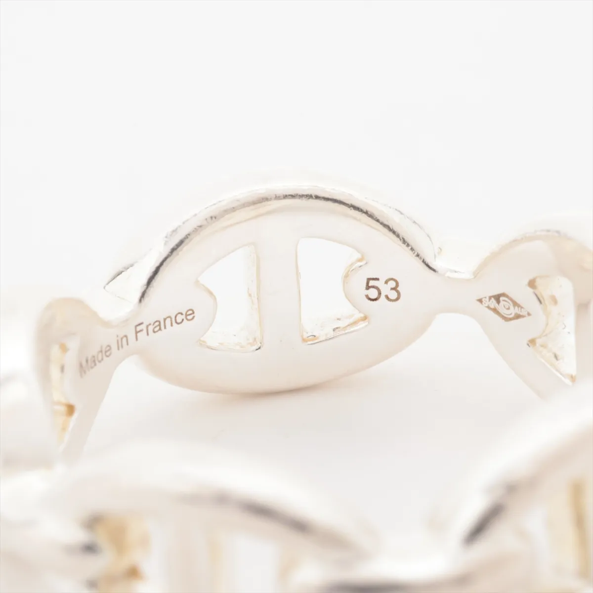 Chaine d'Ancle Enchene 2023 Ring 53 925 5.8g Silver Dent — view 4