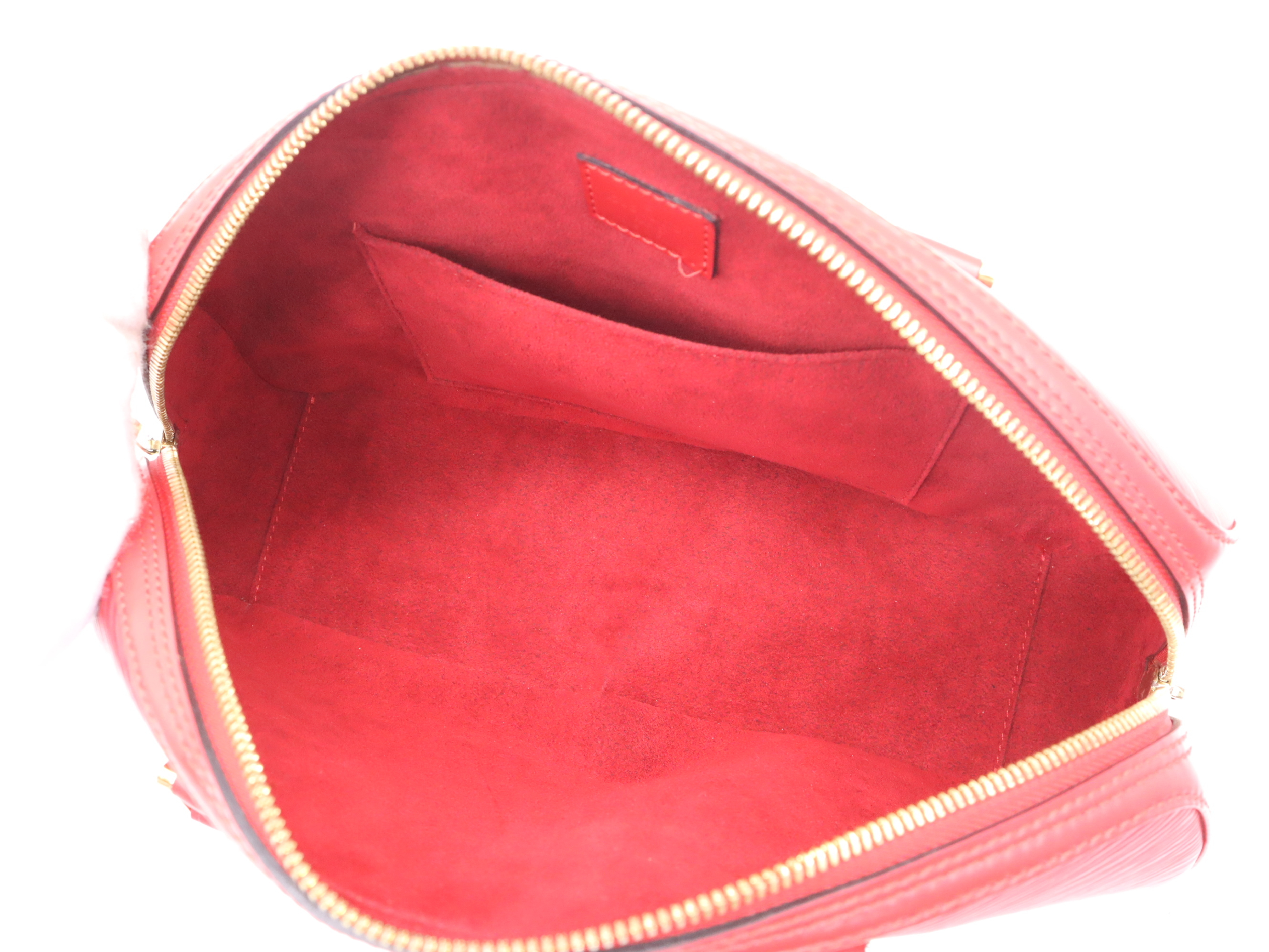 M52087 Epi Jasmine Castilian Red Handbag — view 10