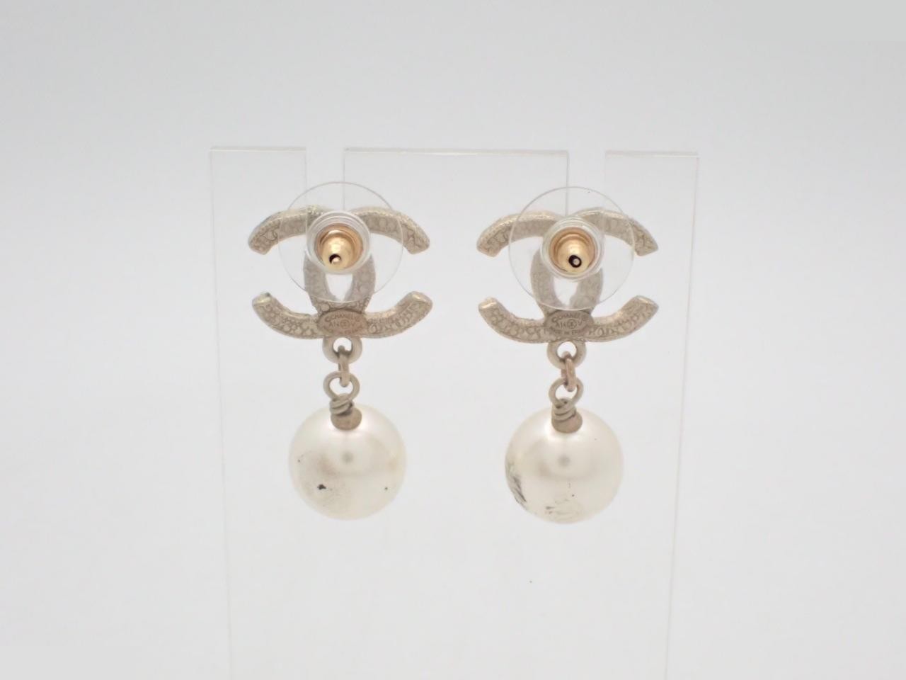 Coco Mark A14V Earrings with Rhinestones — view 2