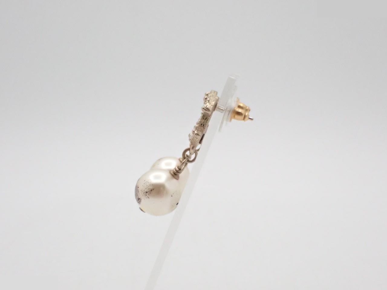 Coco Mark A14V Earrings with Rhinestones — view 3