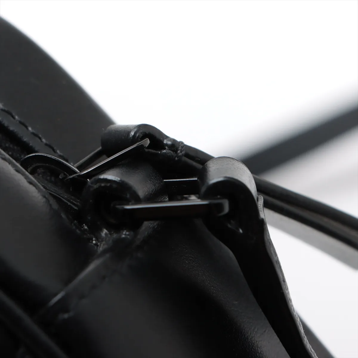Lou Camera Leather Shoulder Bag, Black, 612544 — view 8