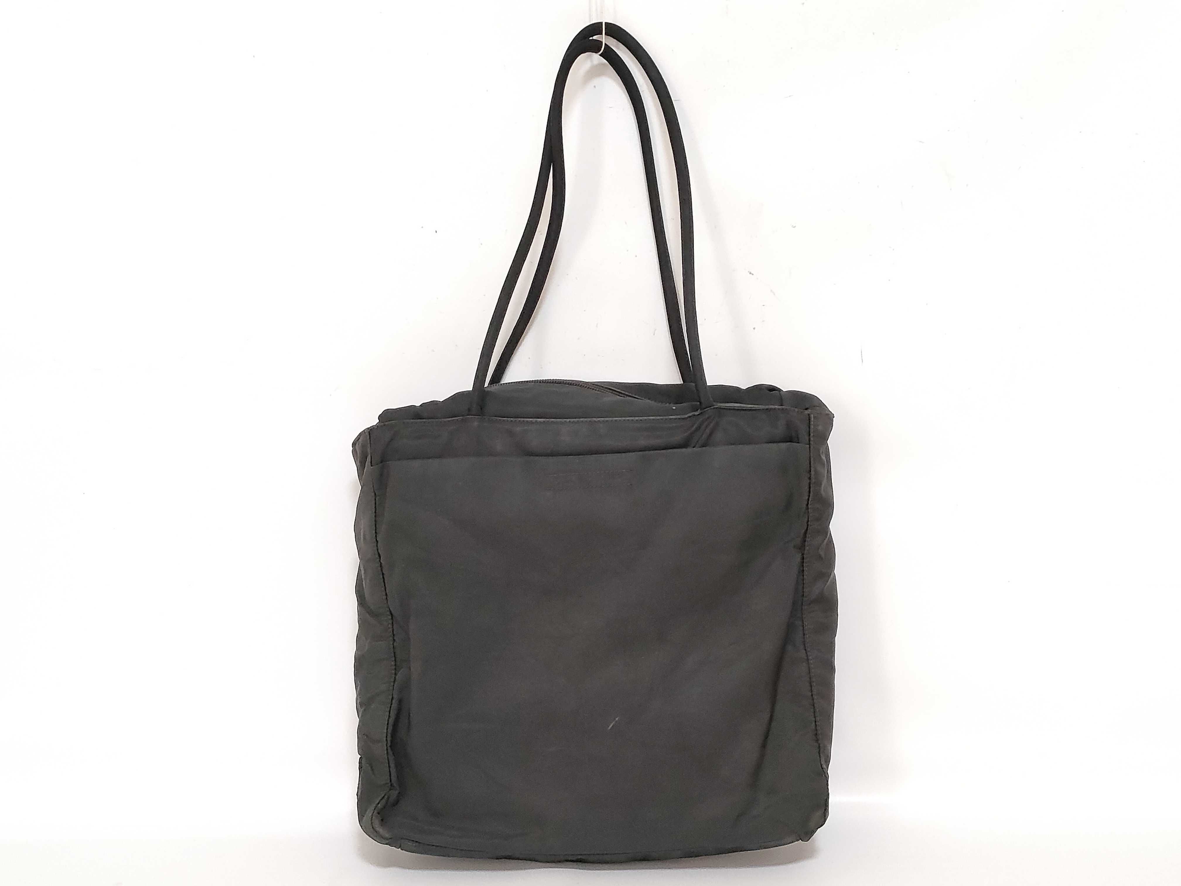 Nylon Tote Bag, Black Nylon Tote Bag