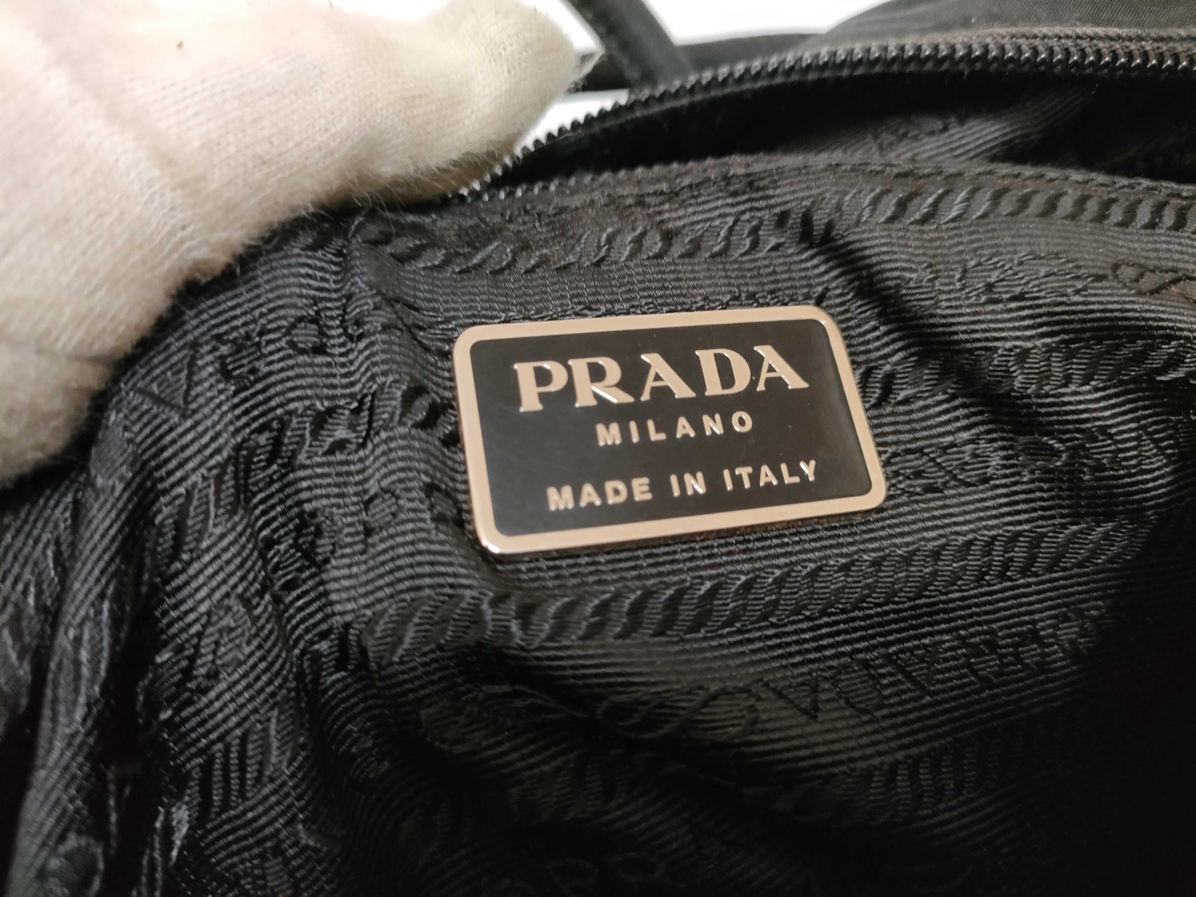 Nylon Tote Bag, Black Nylon Tote Bag — view 12