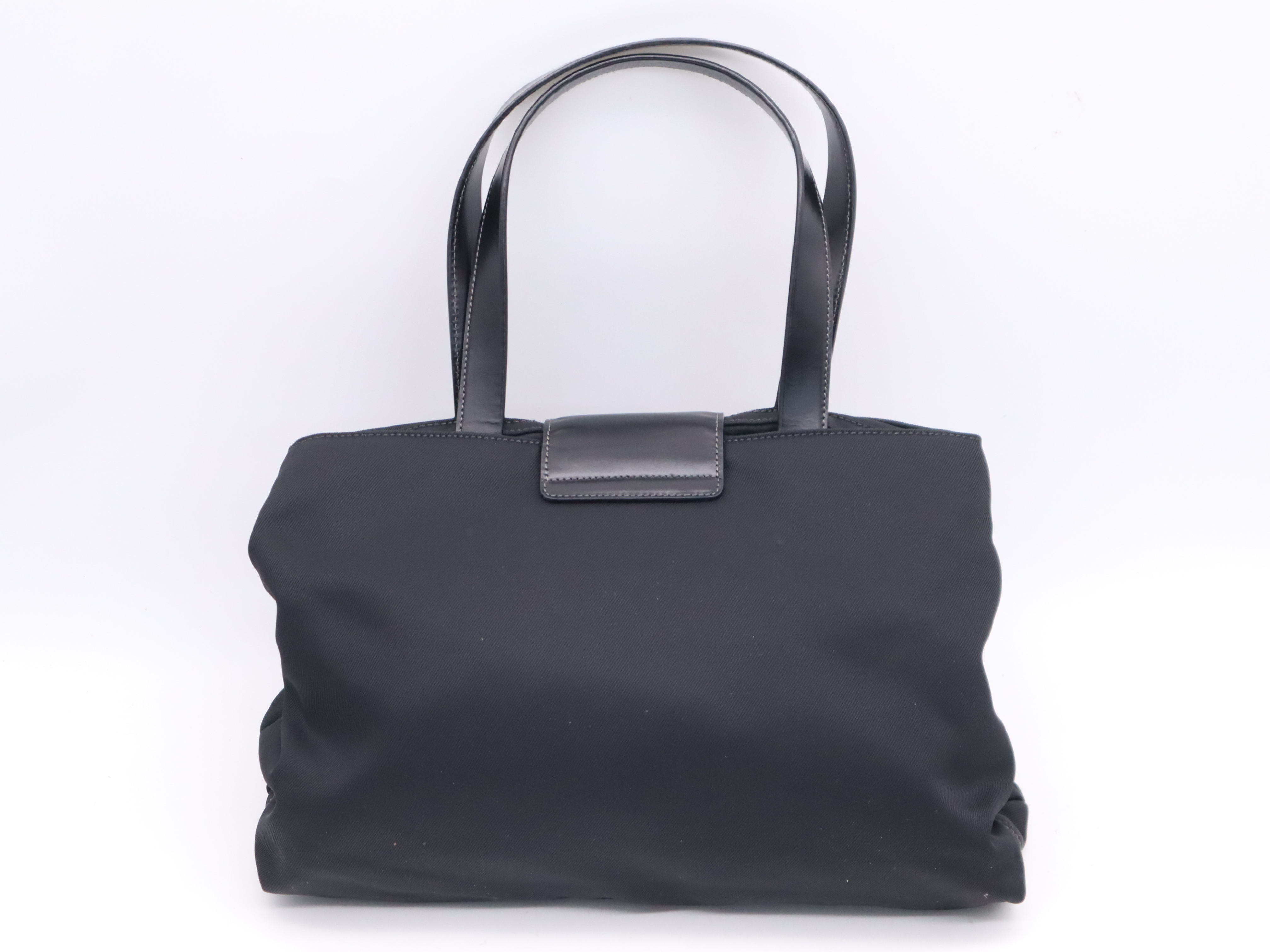Nylon Handbag, Black Handbag — view 2