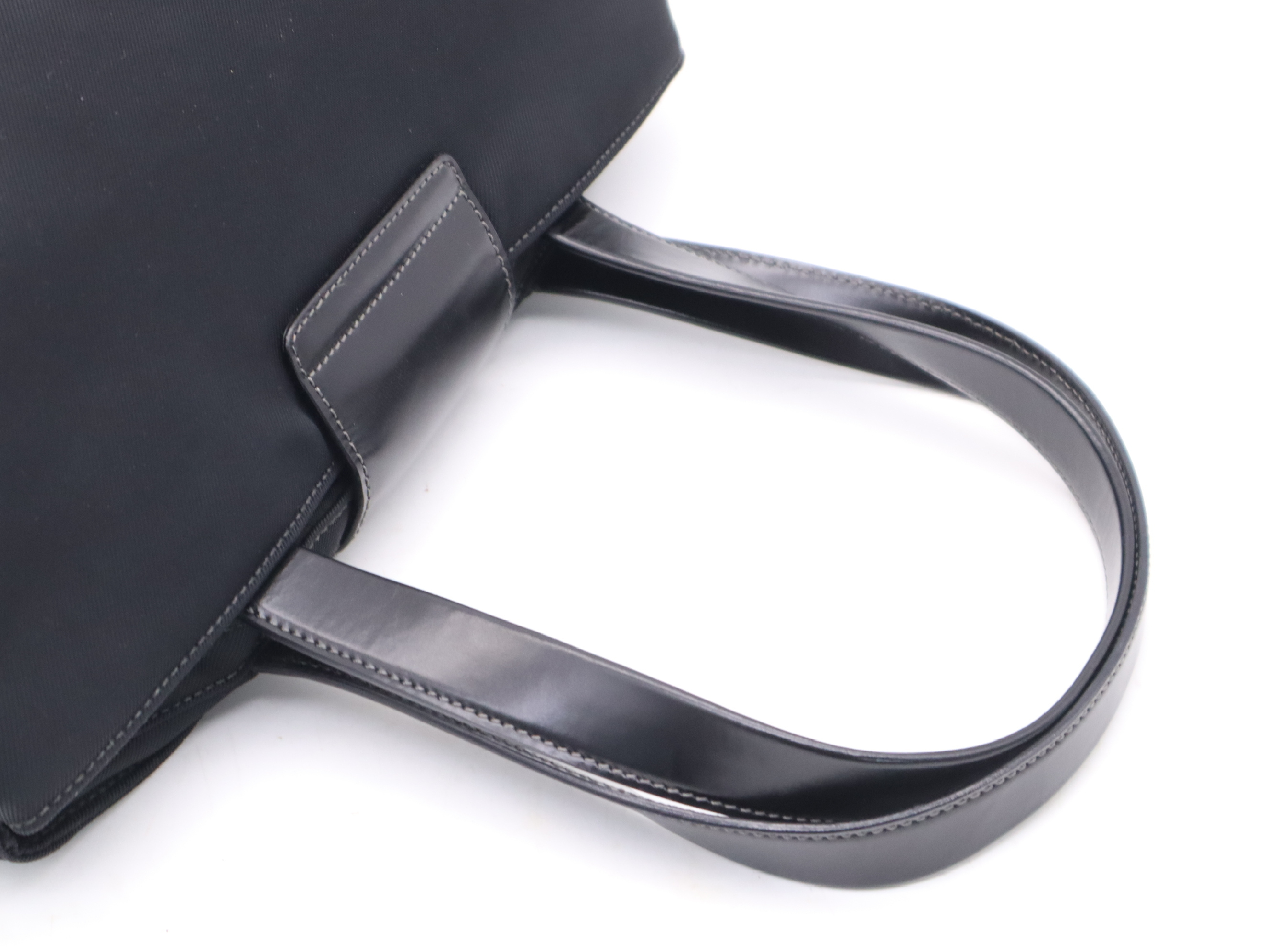 Nylon Handbag, Black Handbag — view 6