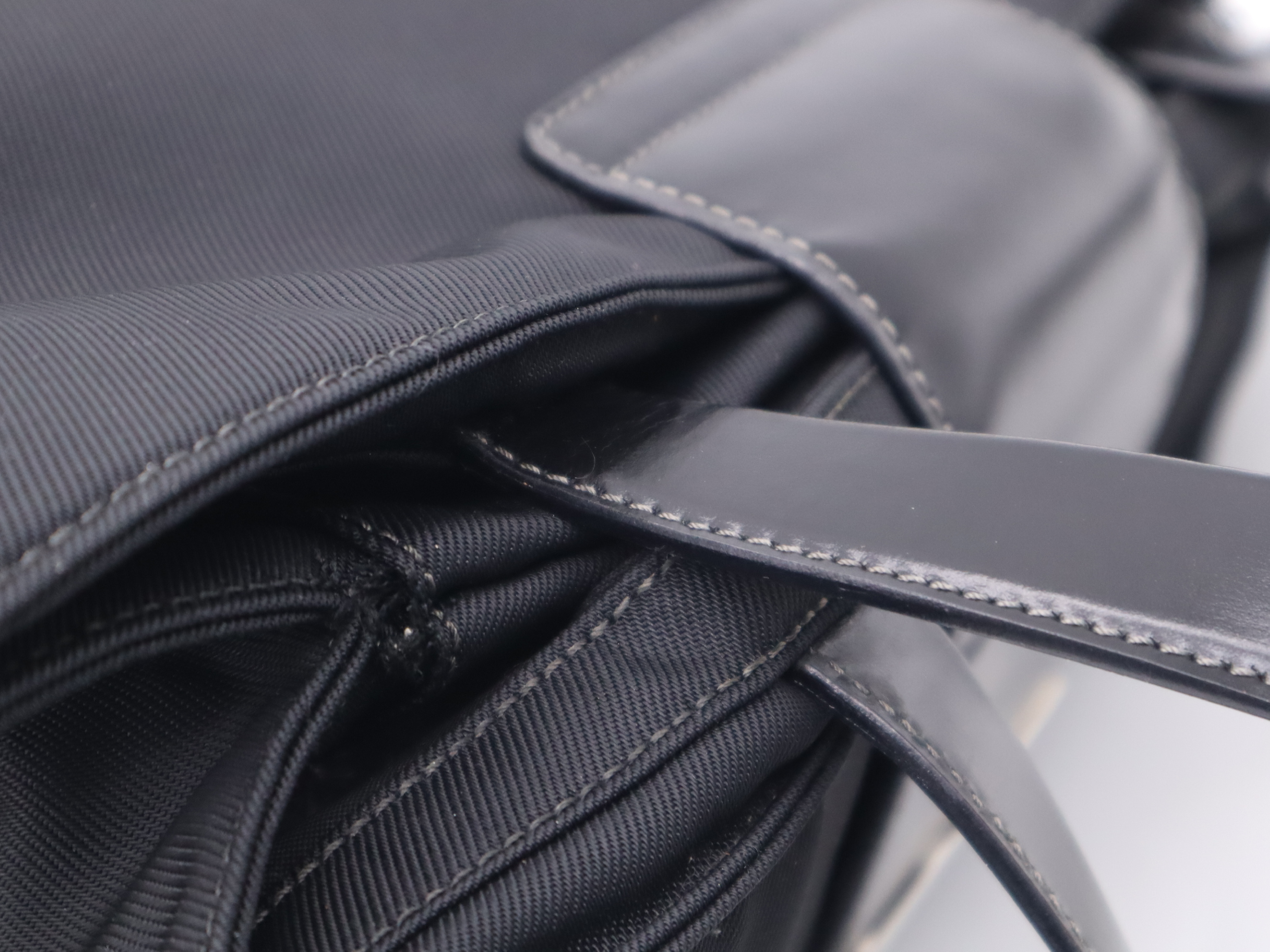 Nylon Handbag, Black Handbag — view 7