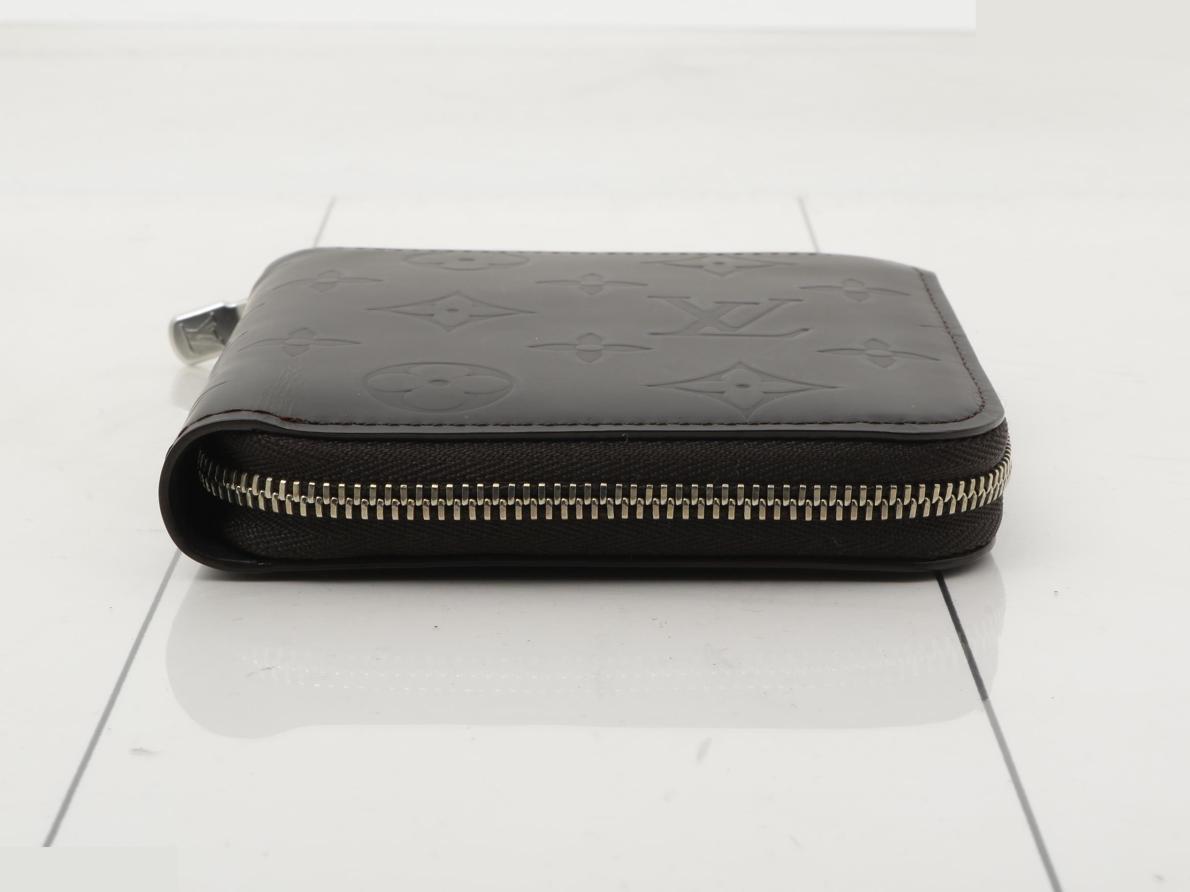 LV Glacé Portefeuille Monnie Zip Wallet — view 3