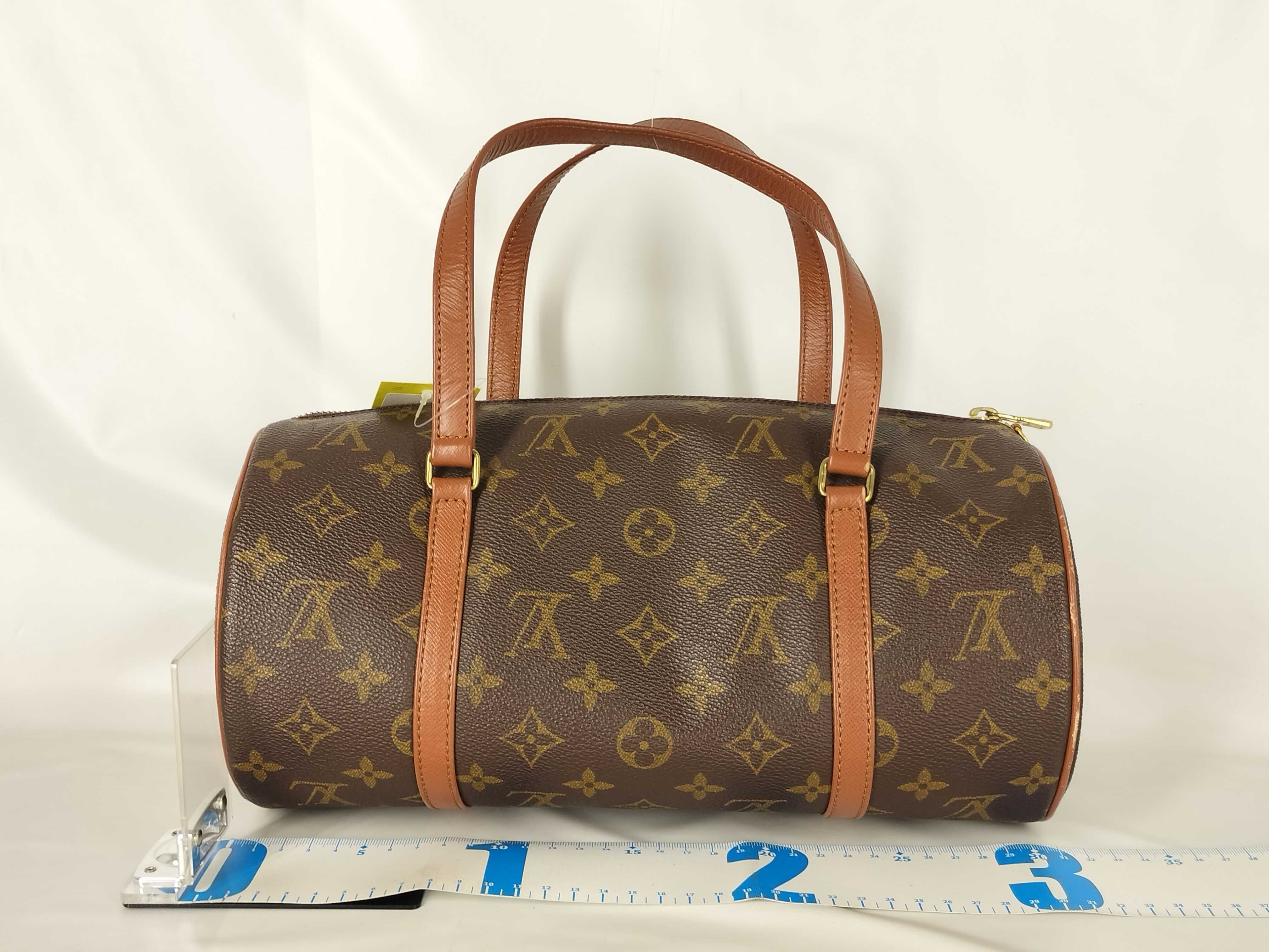 Monogram Papillon Handbag with Pouch — view 2