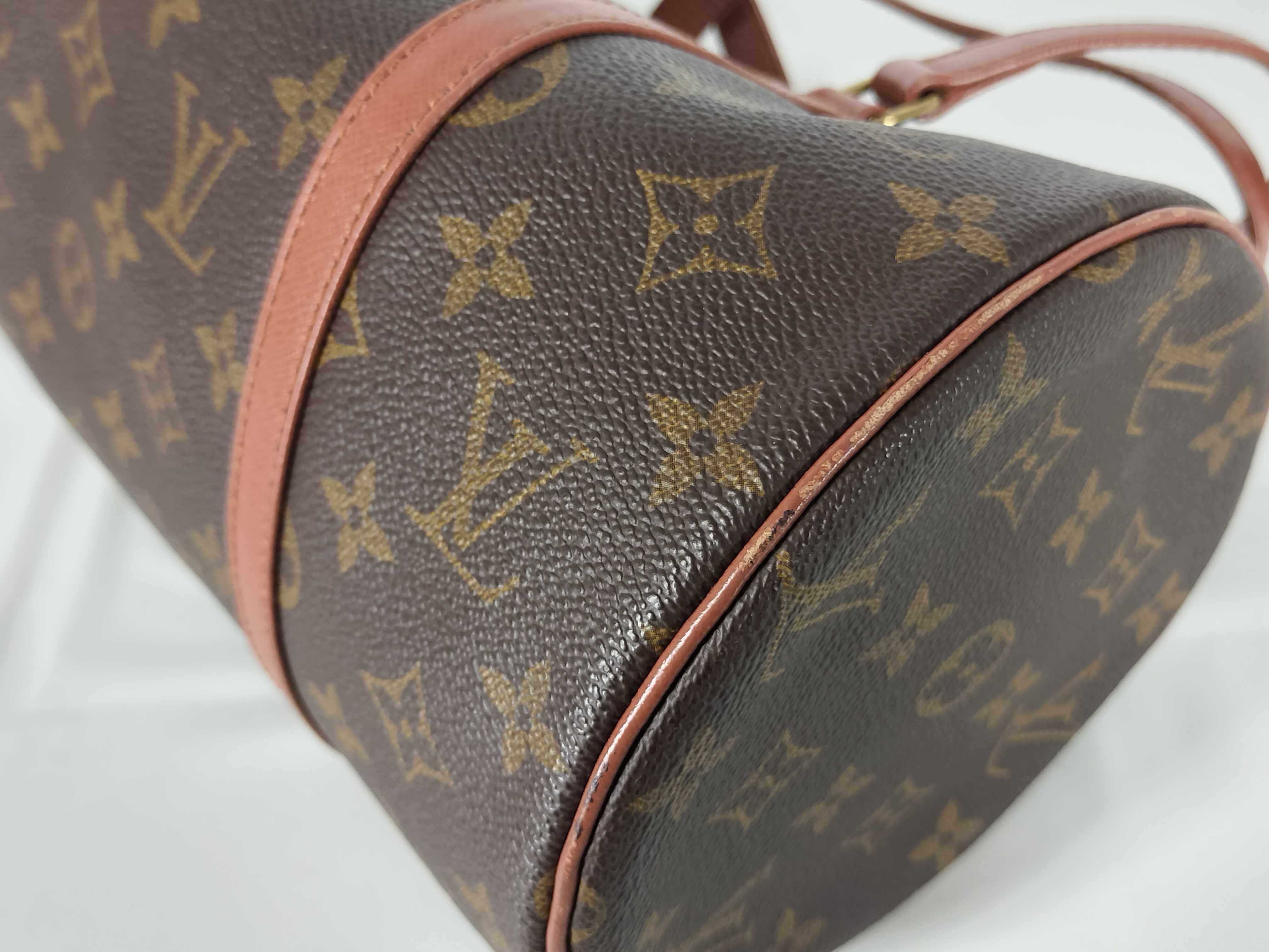 Monogram Papillon Handbag with Pouch — view 6