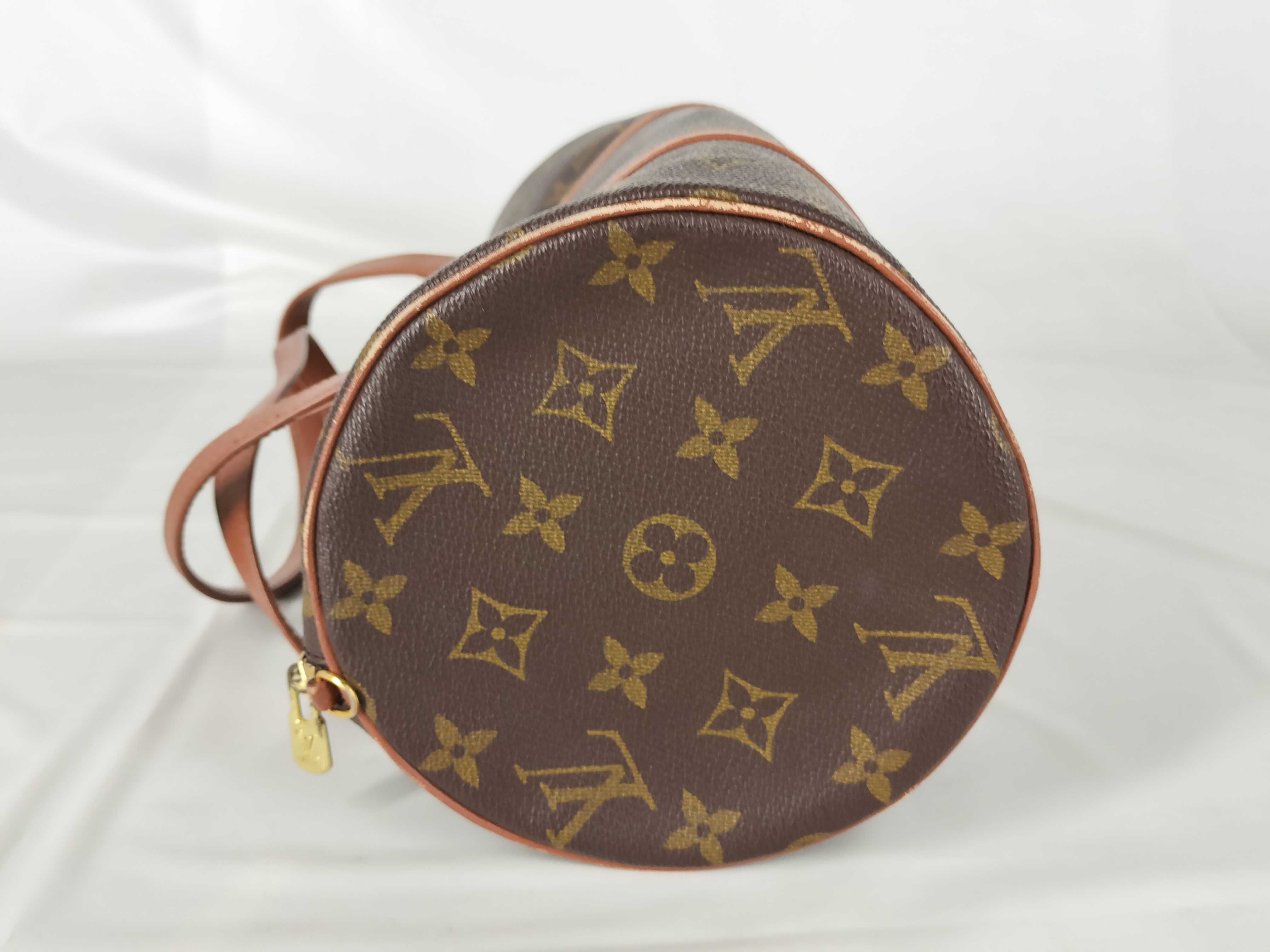 Monogram Papillon Handbag with Pouch — view 8