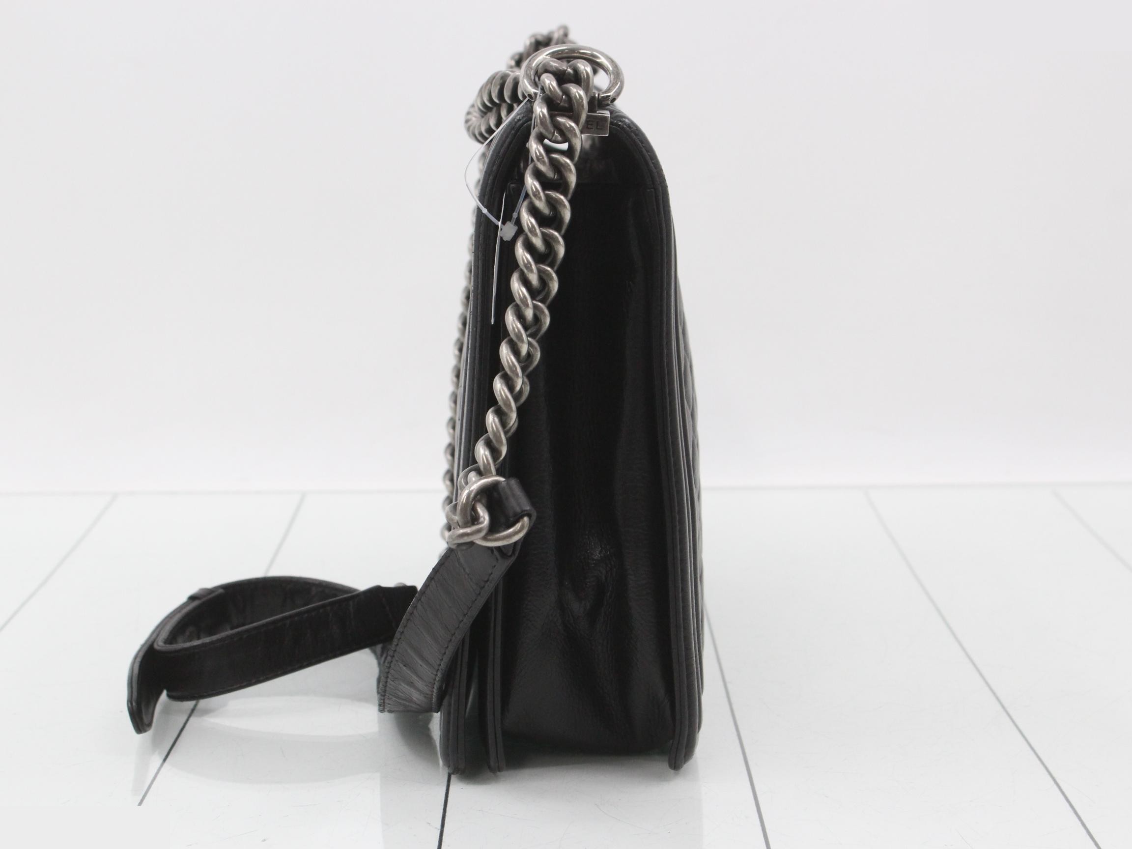 Boy Chanel Matelassé Shoulder Bag — view 3