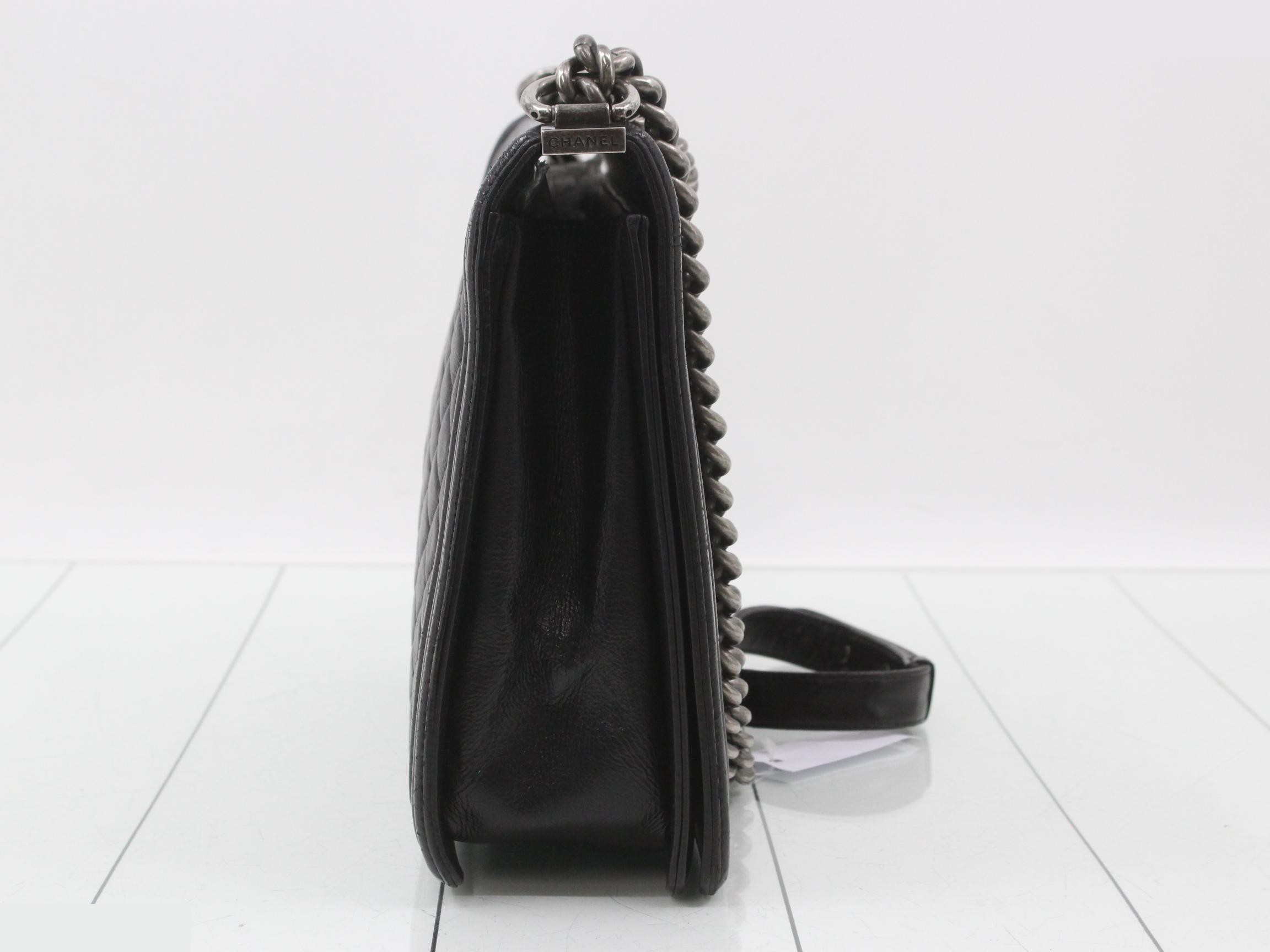 Boy Chanel Matelassé Shoulder Bag — view 4