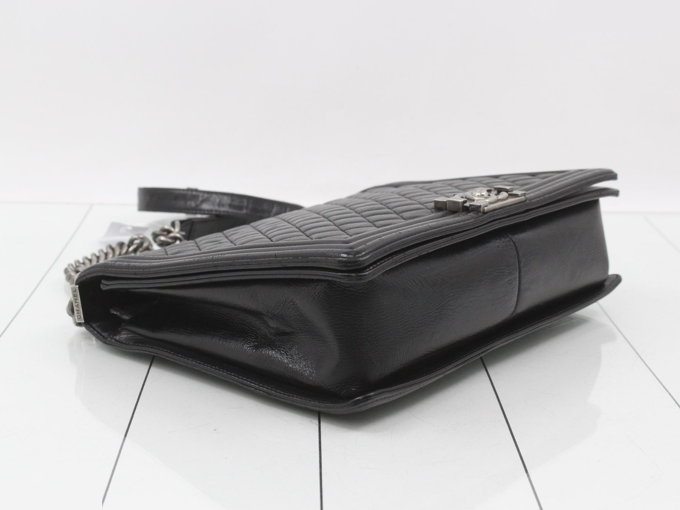 Boy Chanel Matelassé Shoulder Bag — view 5