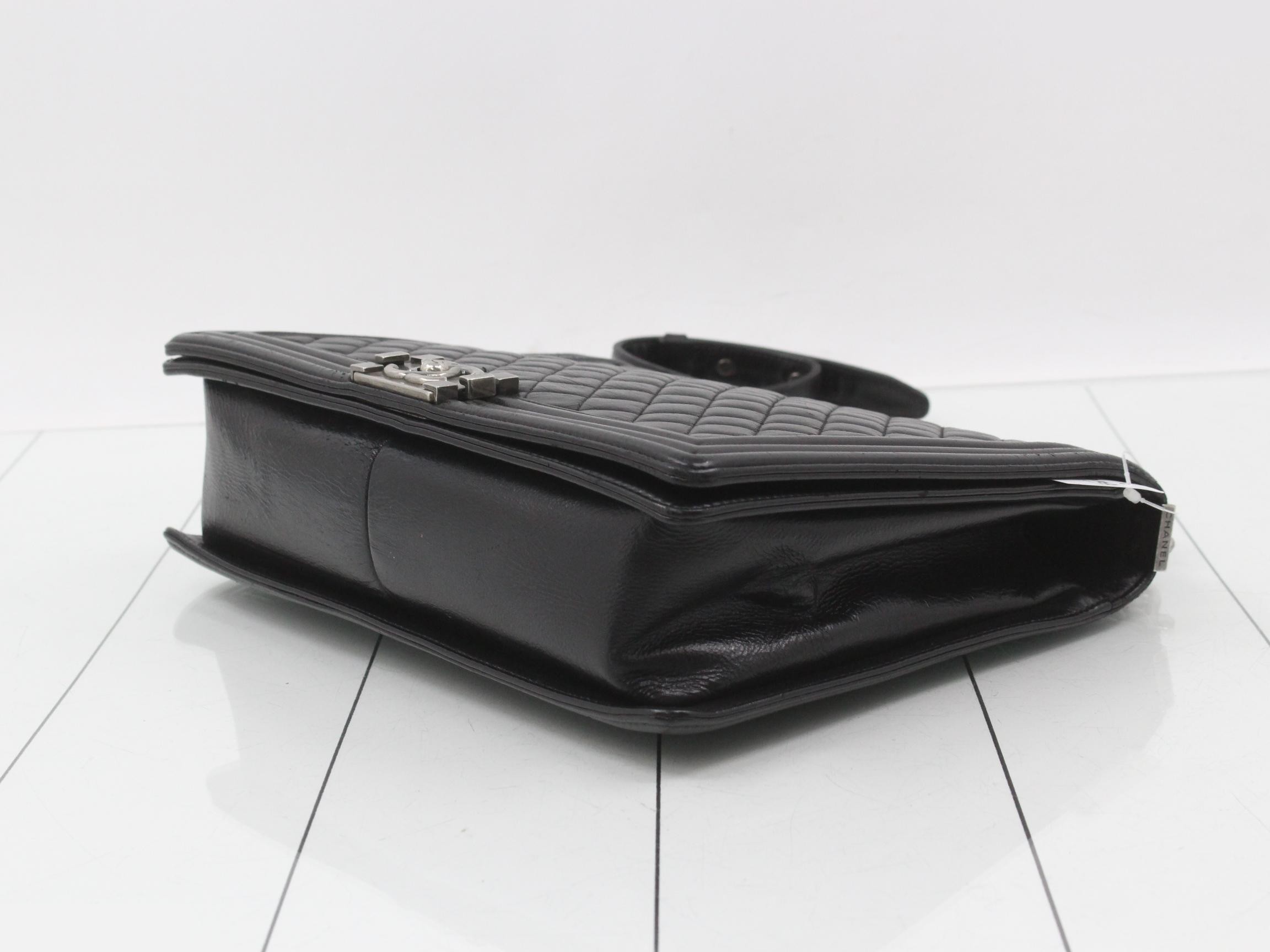 Boy Chanel Matelassé Shoulder Bag — view 6