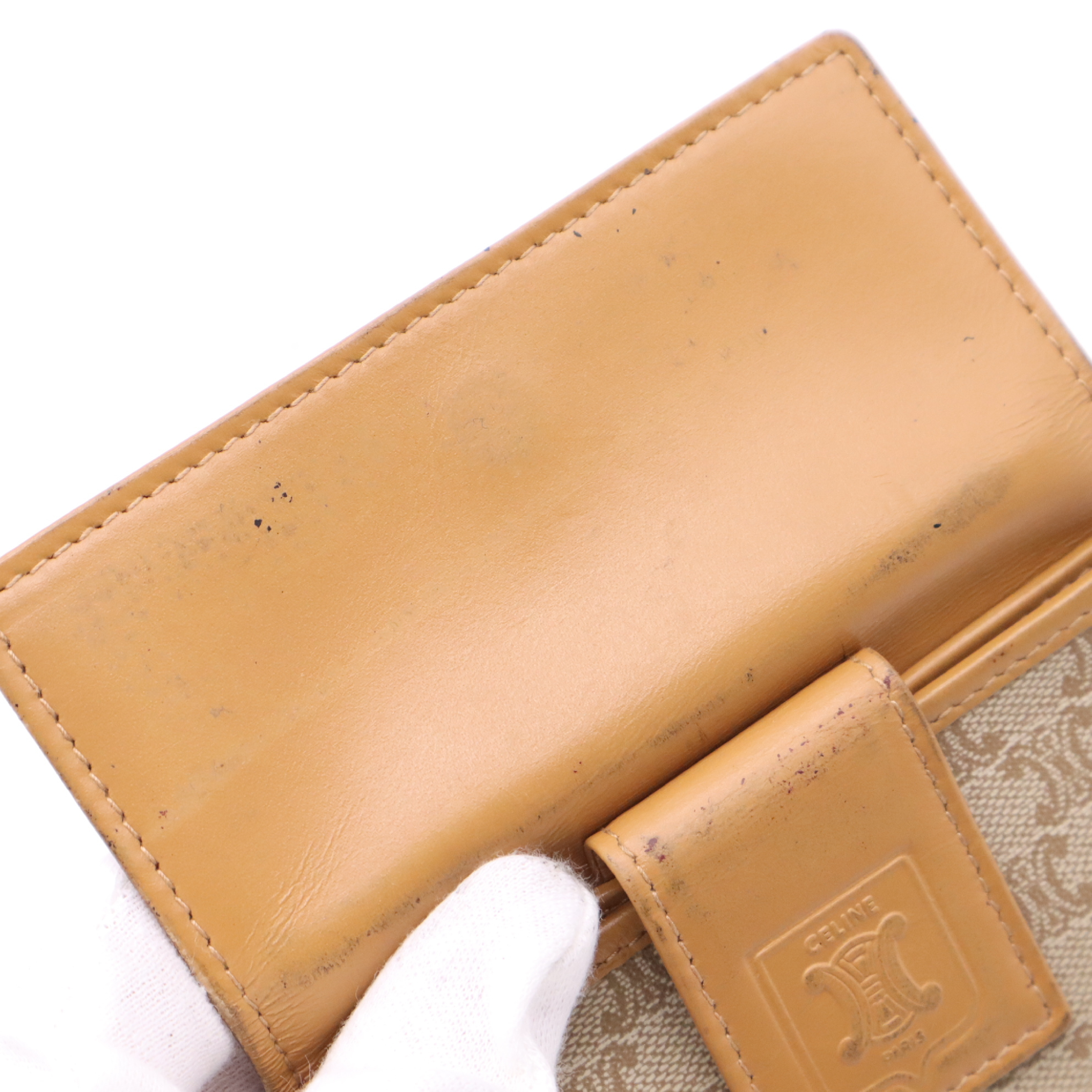 Macadam Compact Wallet Leather Brown Wallet — view 12