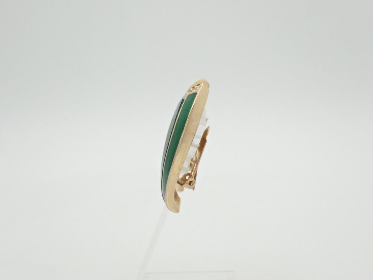 Vintage Precious Metal Earrings — view 3