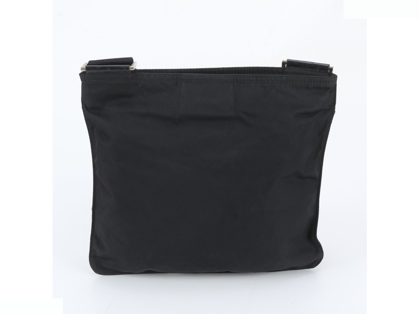 Guarantee card included Tessuto Nylon BT0420 Leather Shoulder Bag — view 3