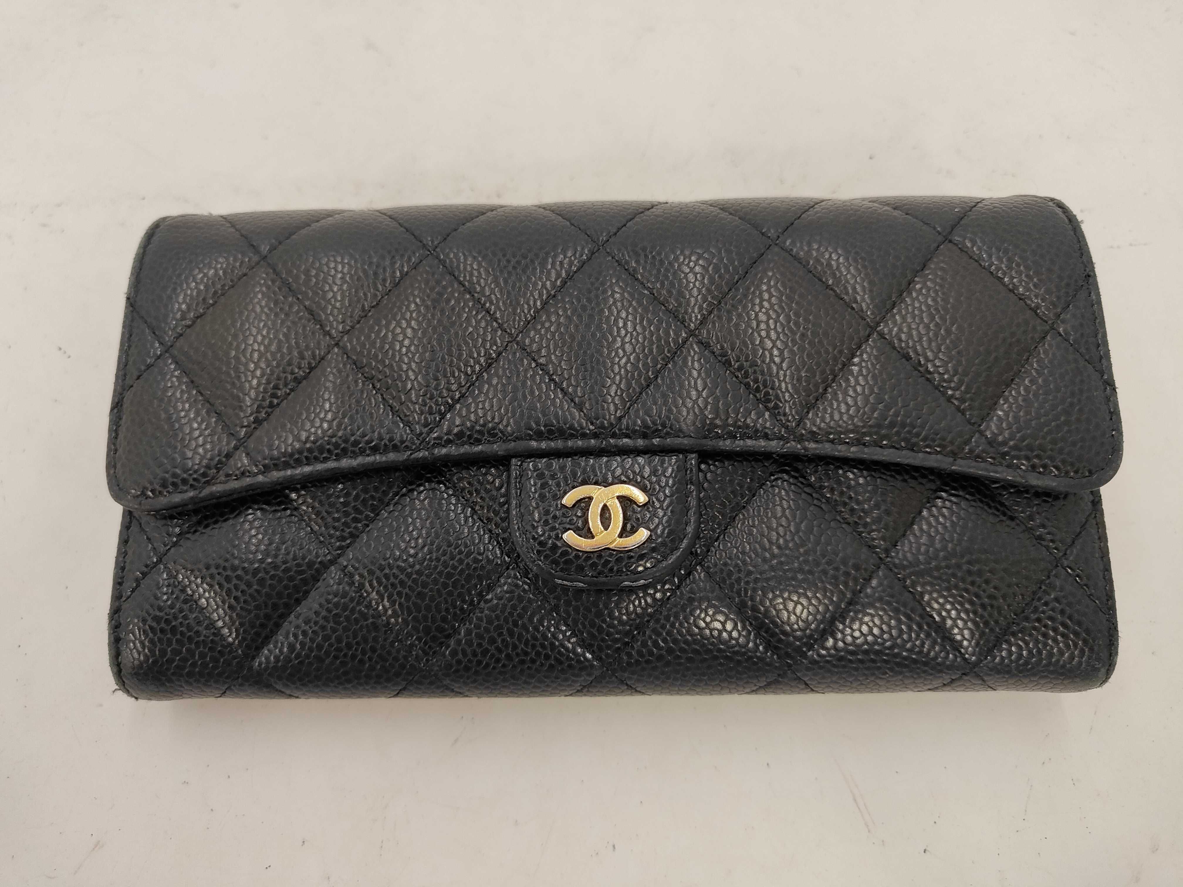 Matelassé Caviar Skin Long Wallet 29842850