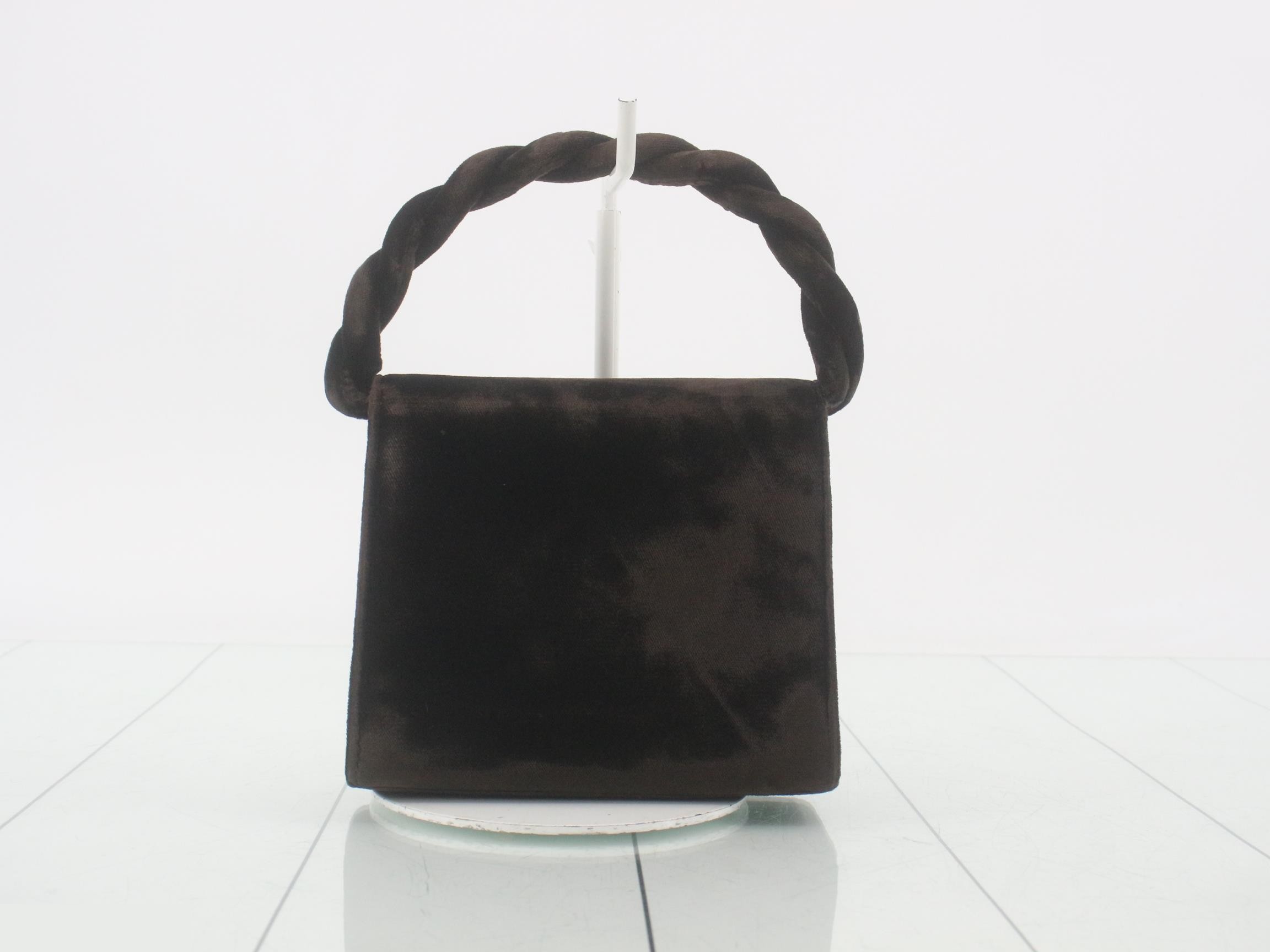 Velour handbag — view 2