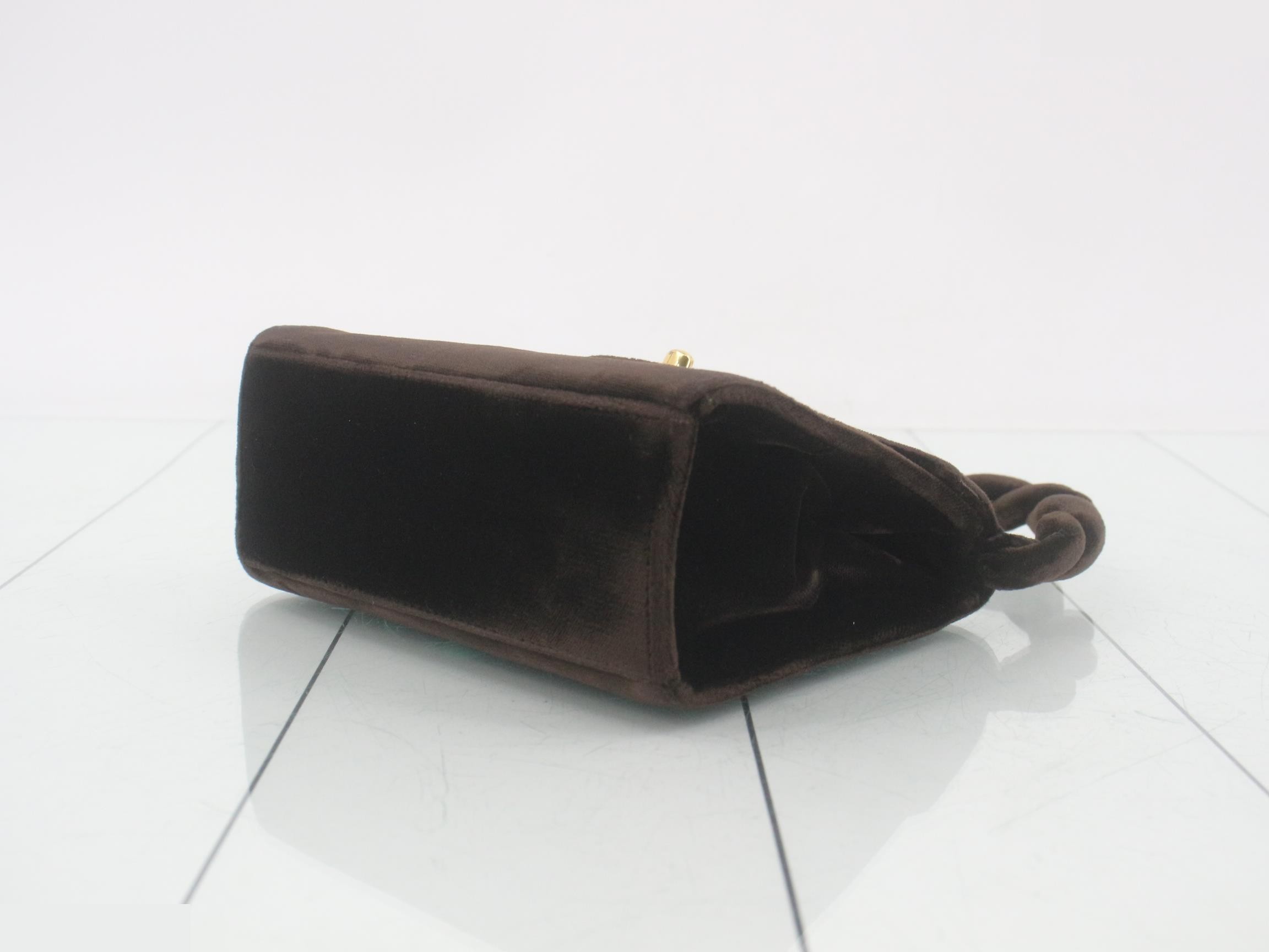 Velour handbag — view 6