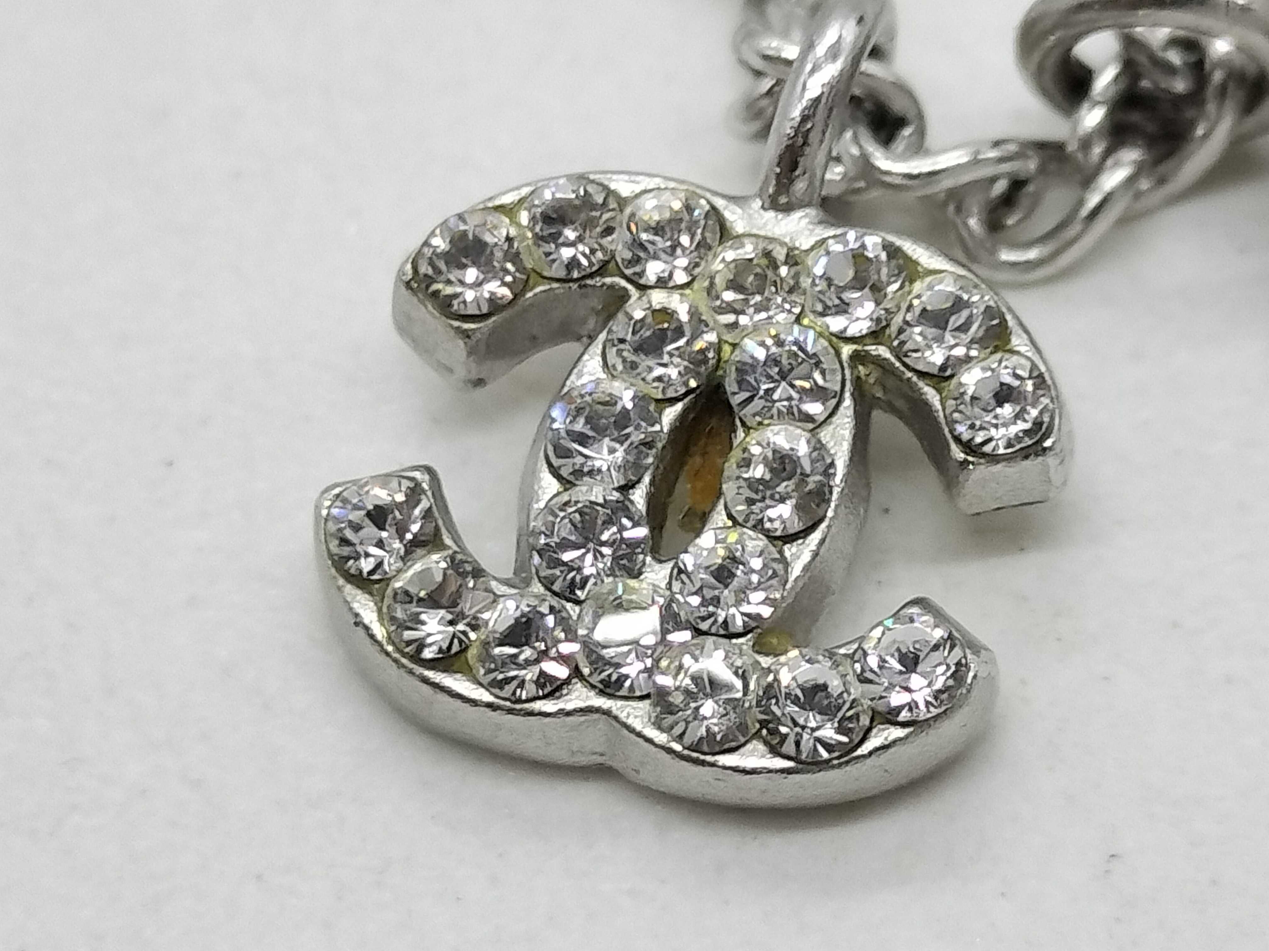 08C Light Stone Coco Mark Necklace — view 2