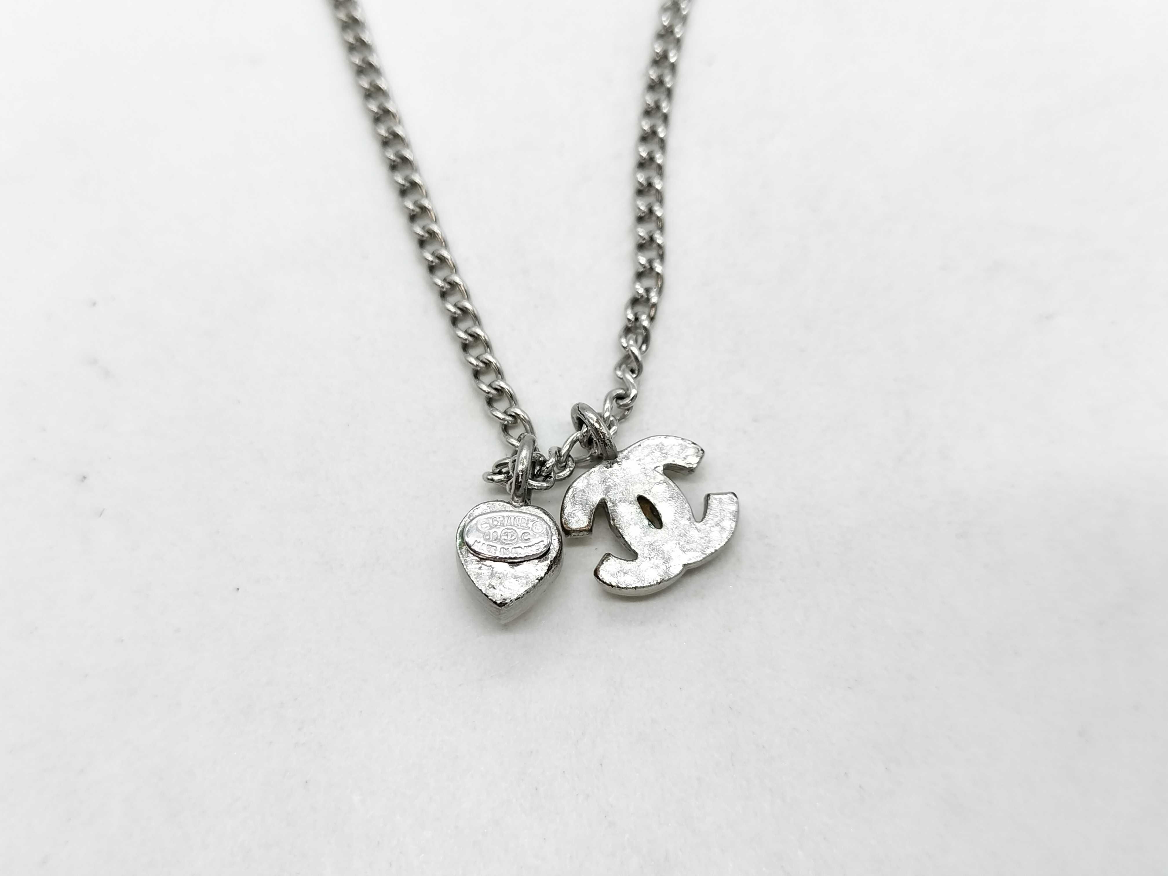 08C Light Stone Coco Mark Necklace — view 3