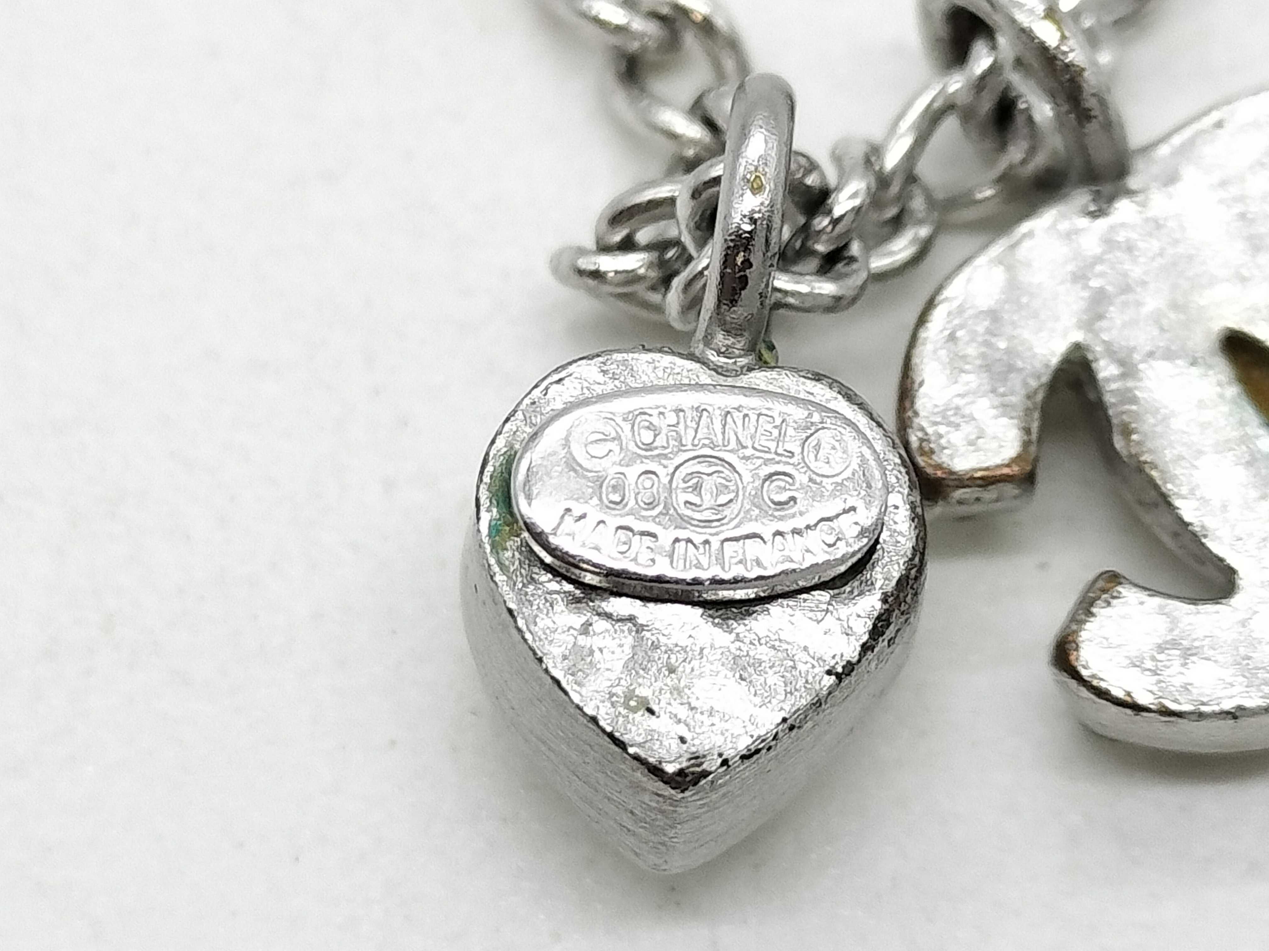 08C Light Stone Coco Mark Necklace — view 4