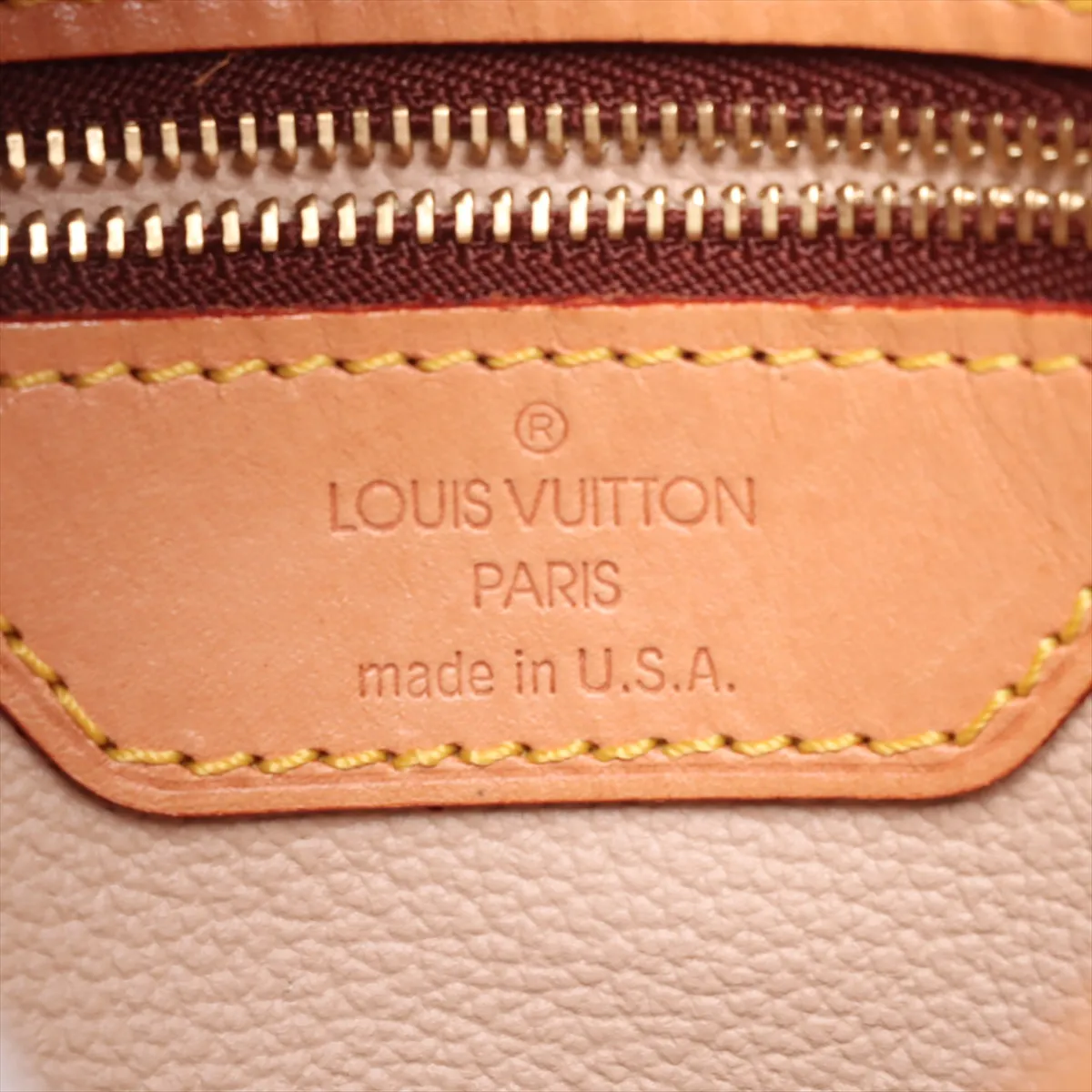 Monogram Bucket PM M42238 SD0044 Brown — view 11