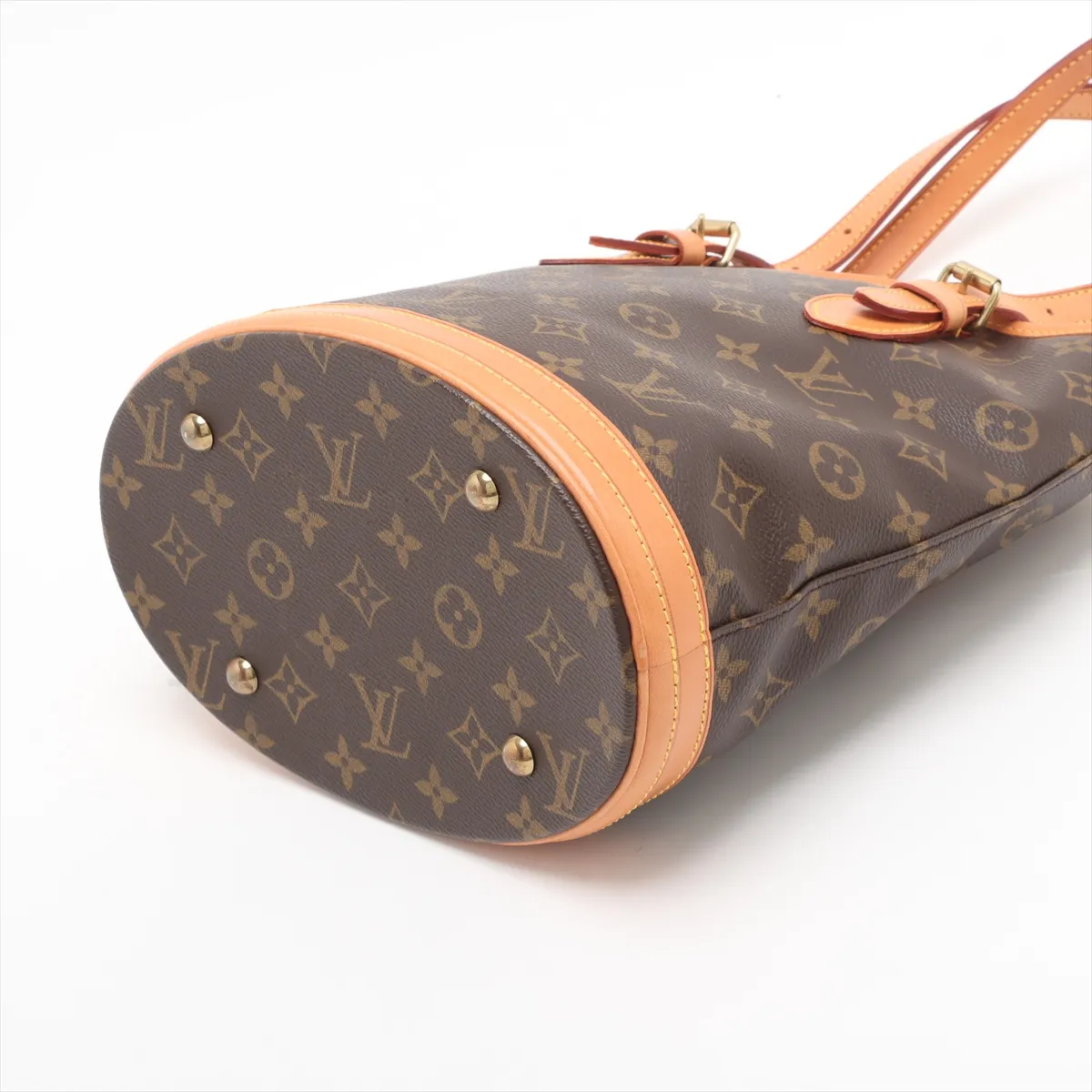 Monogram Bucket PM M42238 SD0044 Brown — view 3