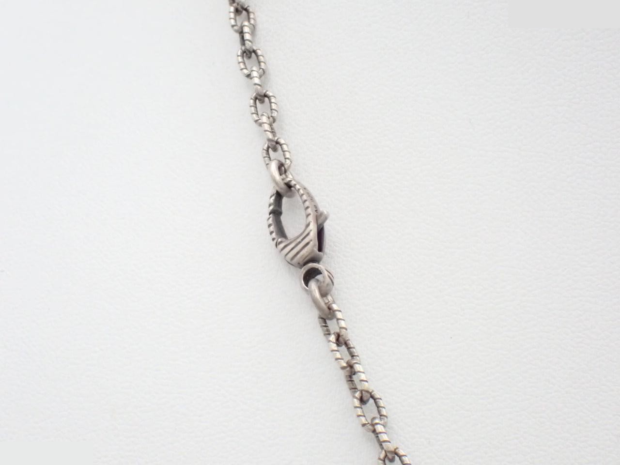 Necklace, 925 sterling silver, 17.4g, chain approximately 44cm — view 2
