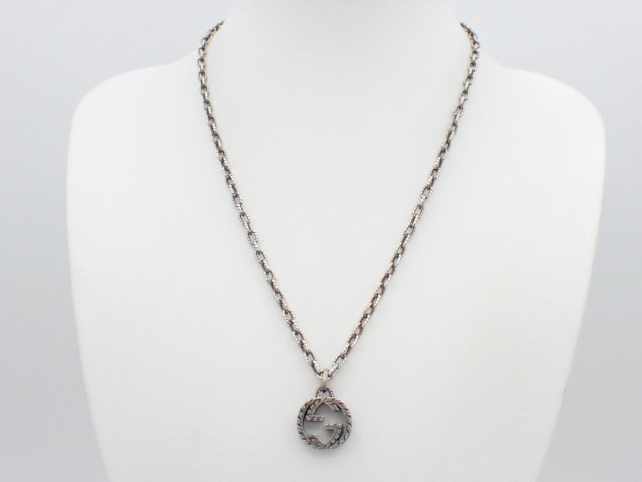 Necklace, 925 sterling silver, 17.4g, chain approximately 44cm — view 3
