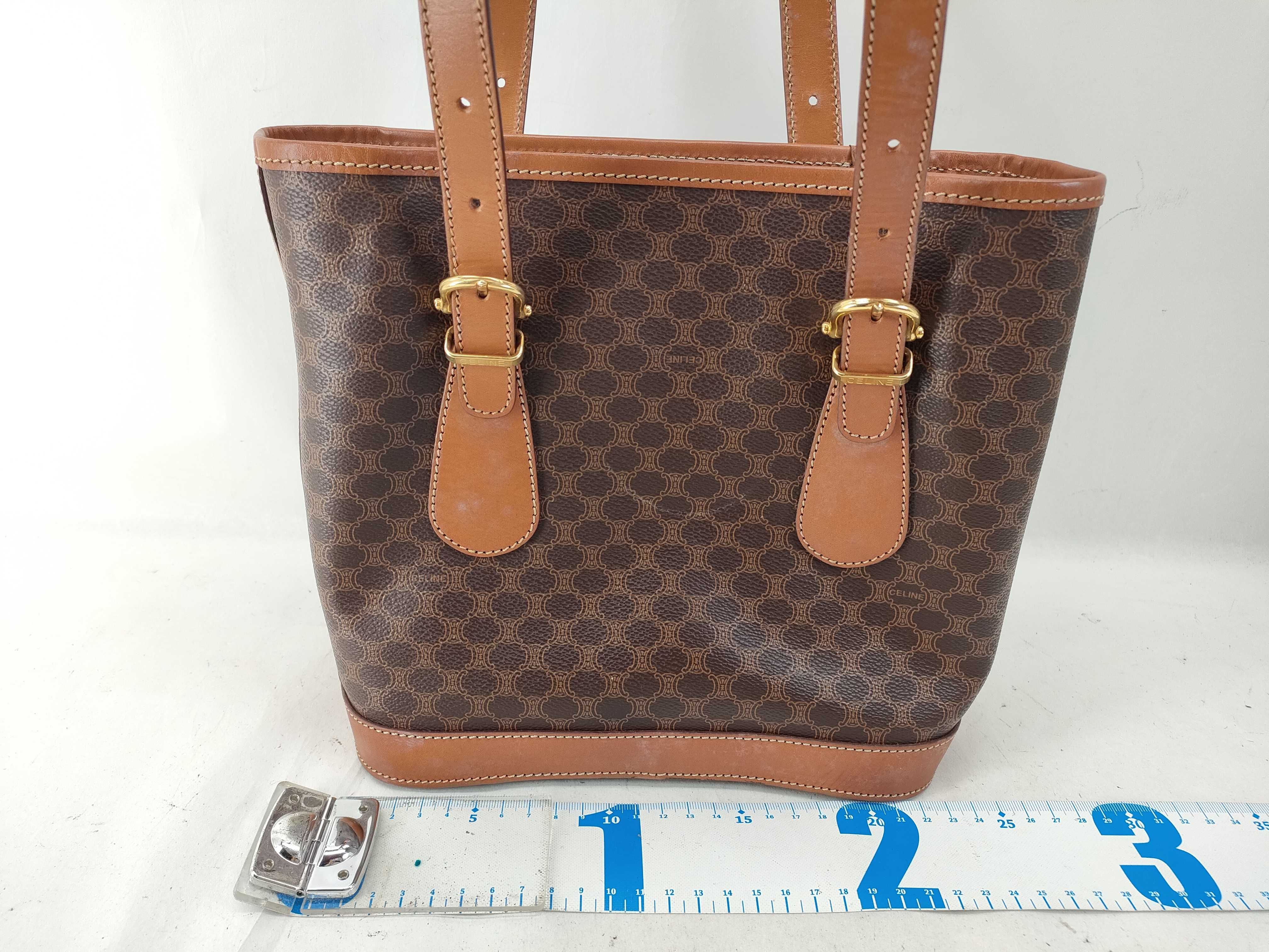 Macadam PVC x Leather Handbag Brown MC96 Handbag — view 2