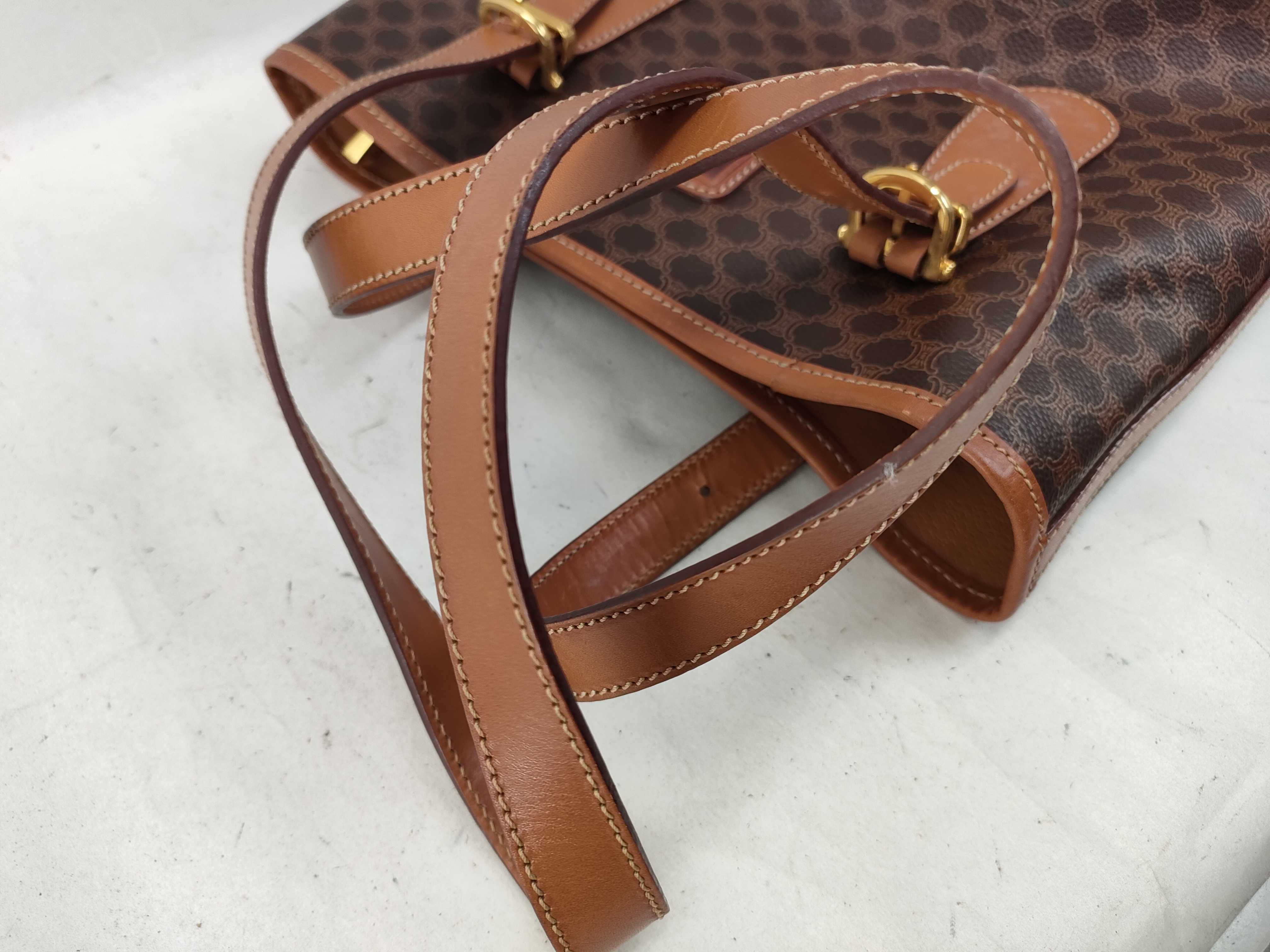 Macadam PVC x Leather Handbag Brown MC96 Handbag — view 3