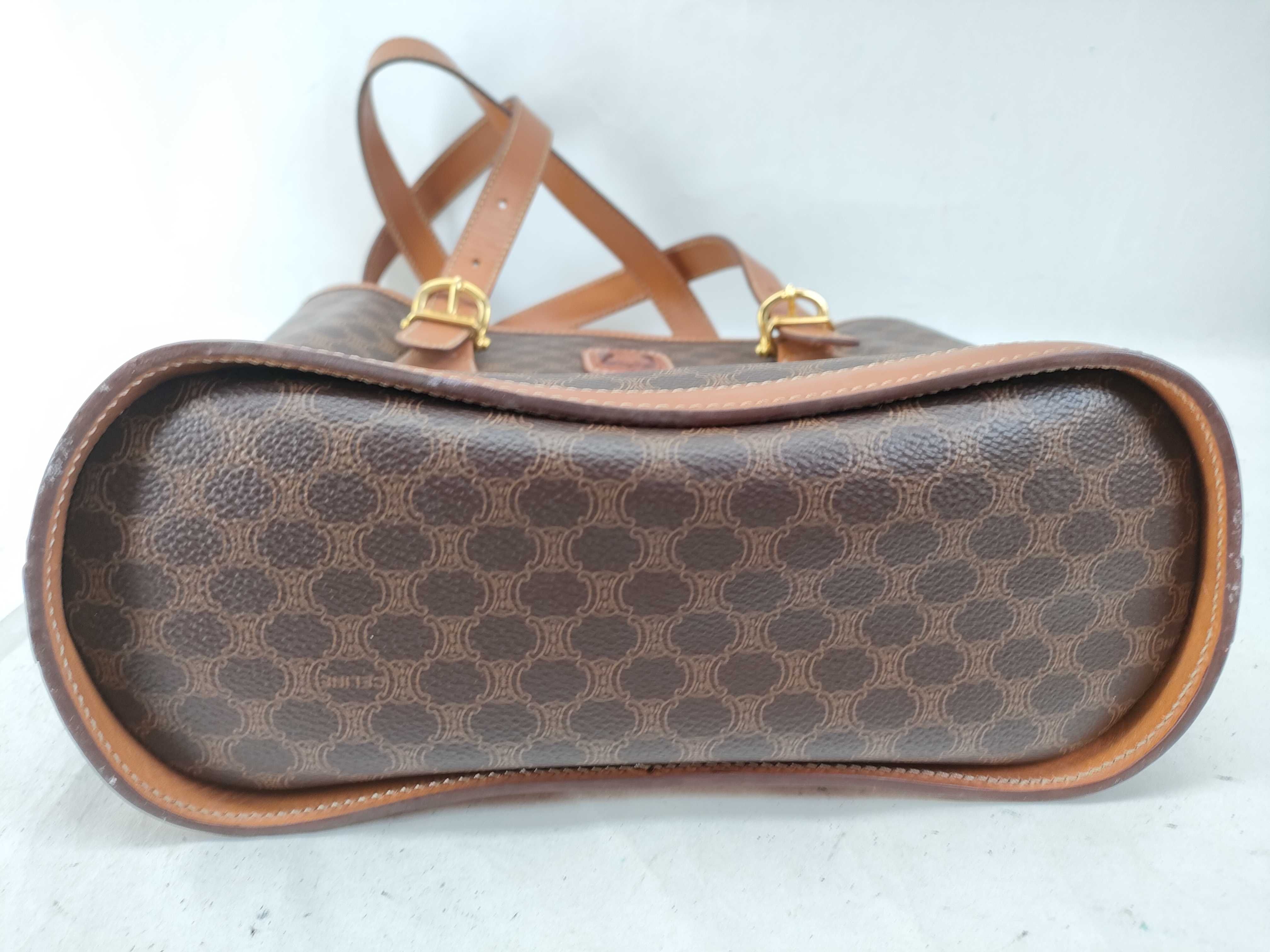 Macadam PVC x Leather Handbag Brown MC96 Handbag — view 6