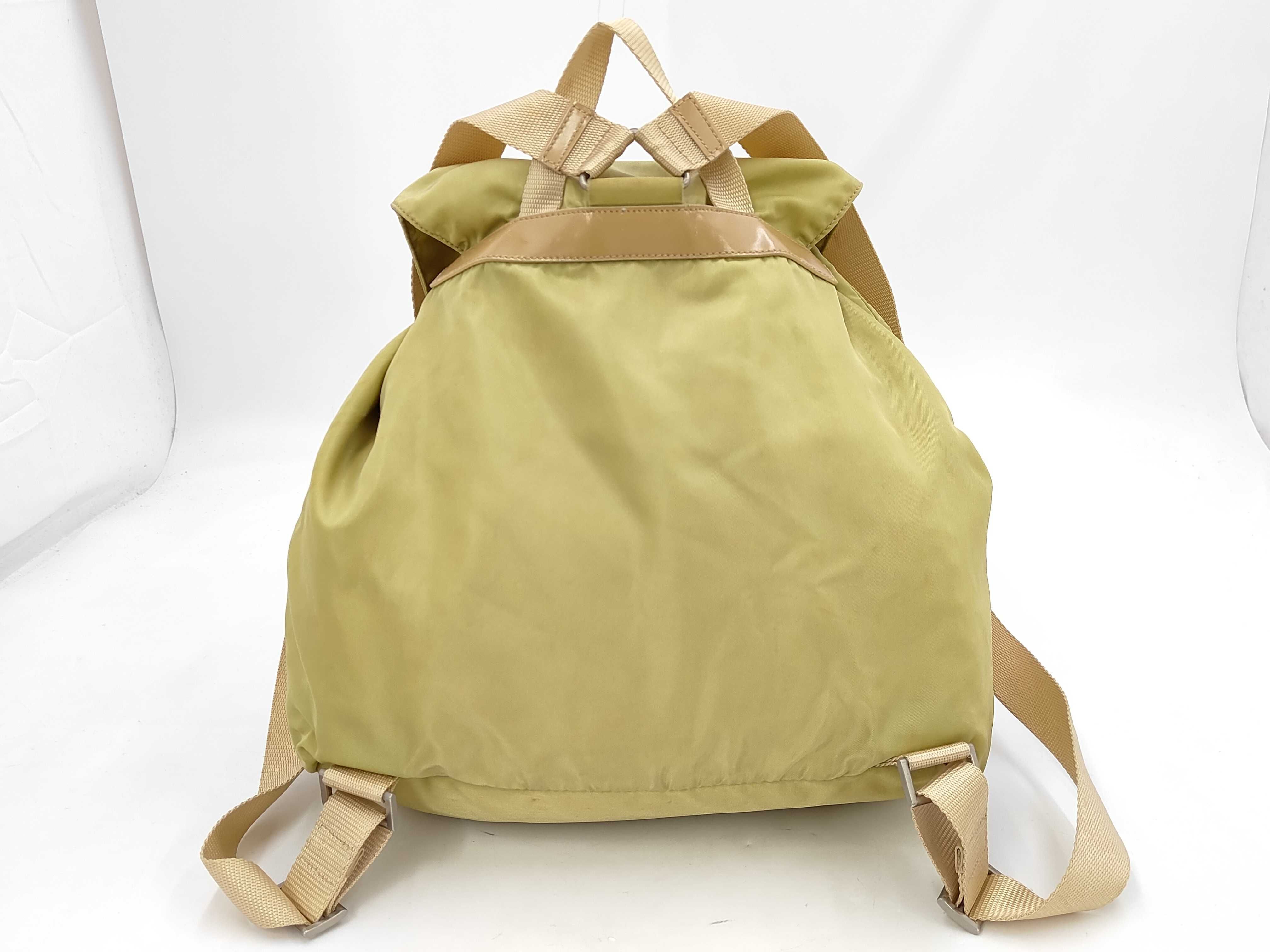 Nylon Green Backpack — view 2