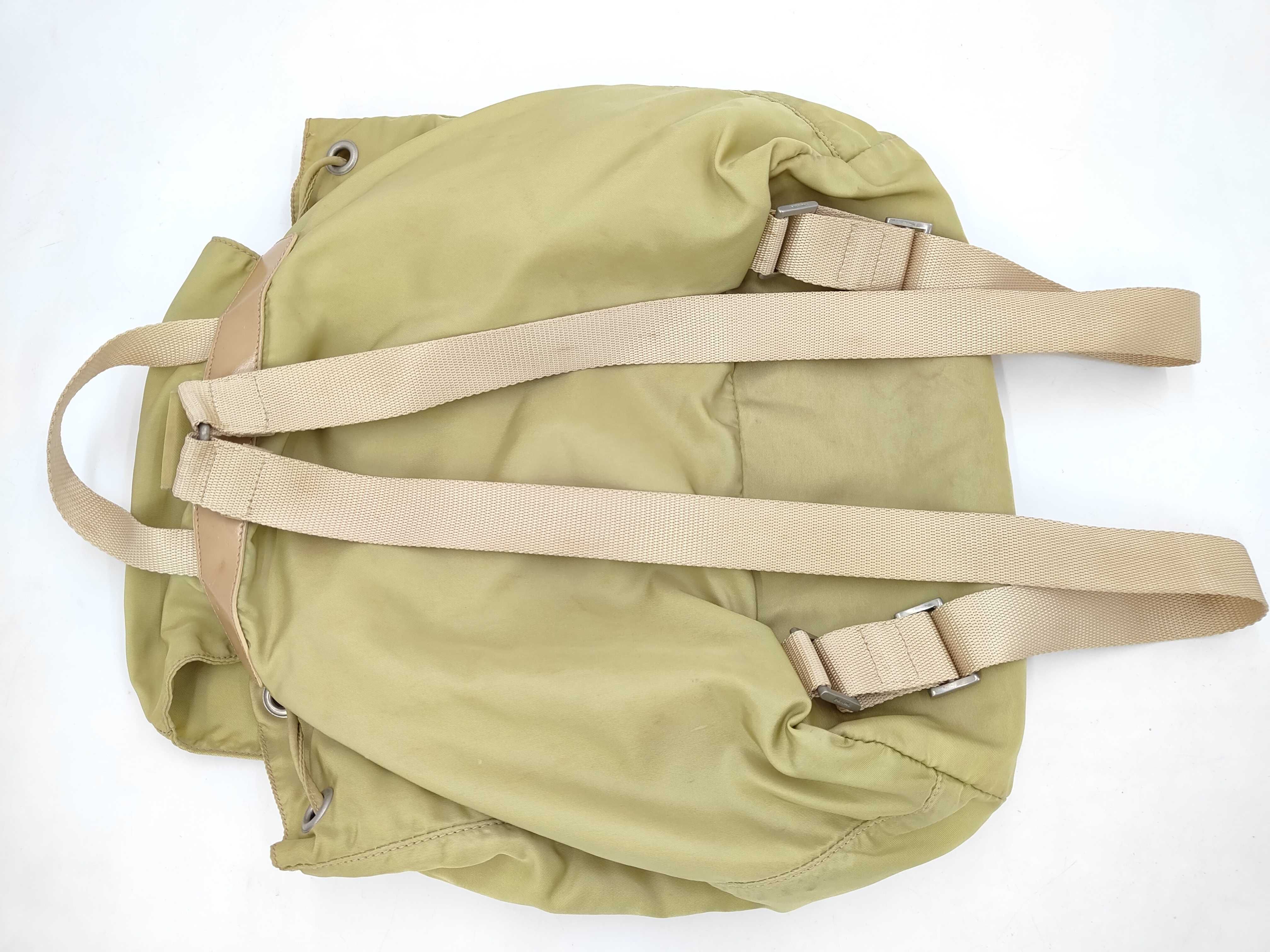 Nylon Green Backpack — view 14