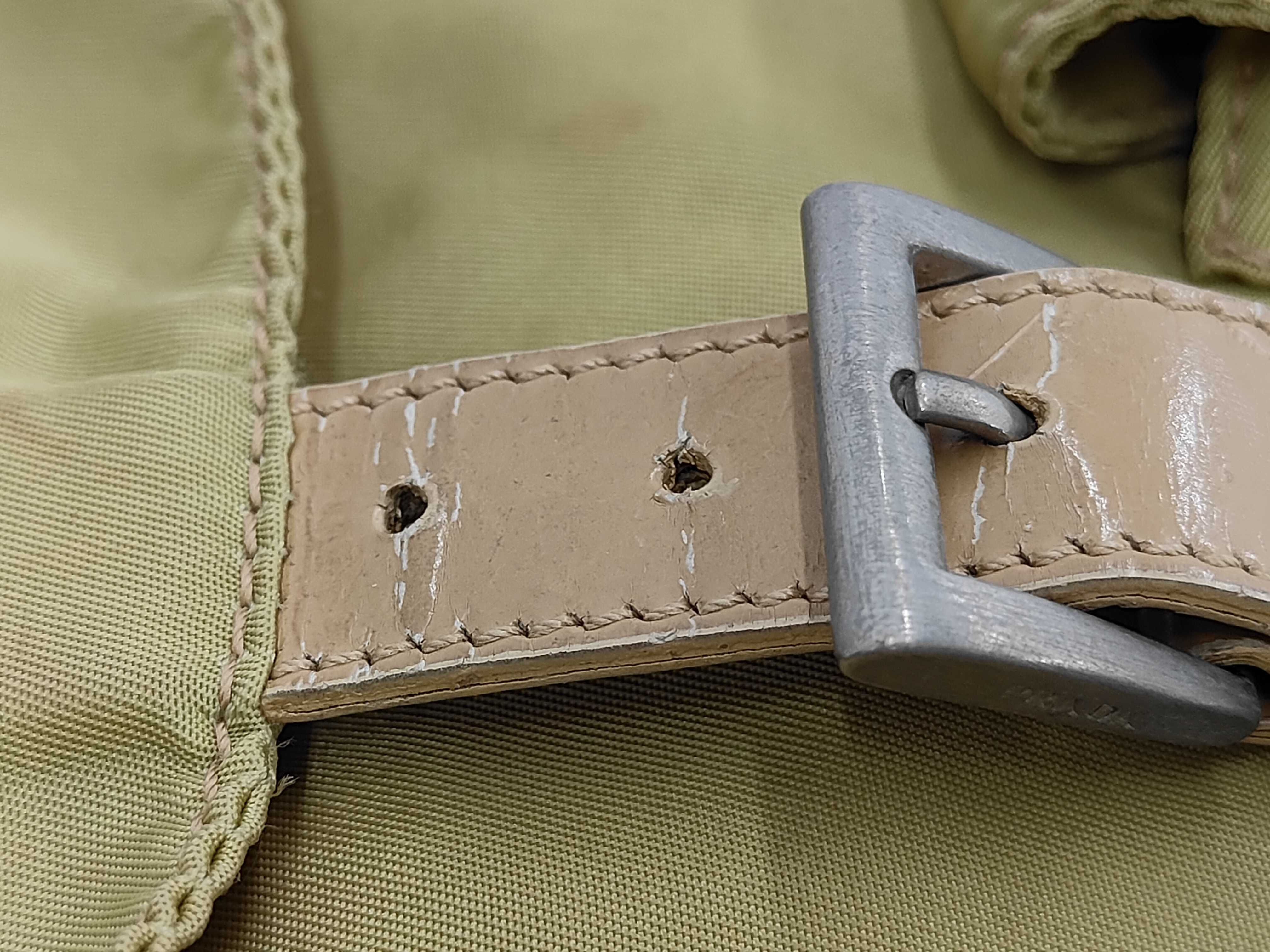 Nylon Green Backpack — view 8