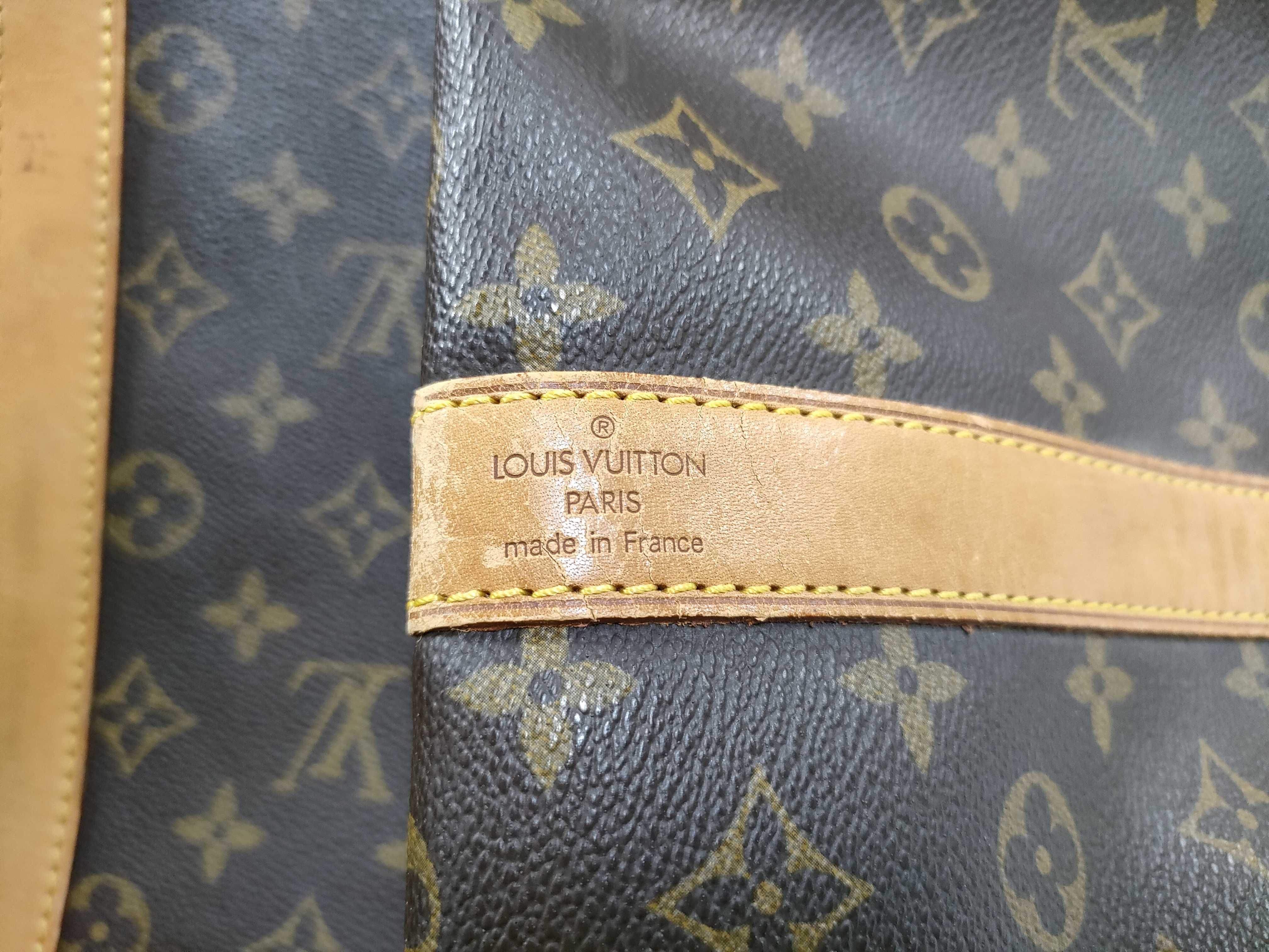 Monogram Keepall Bandoulière 55 M41414 TH1913 Brown Boston Bag — view 11