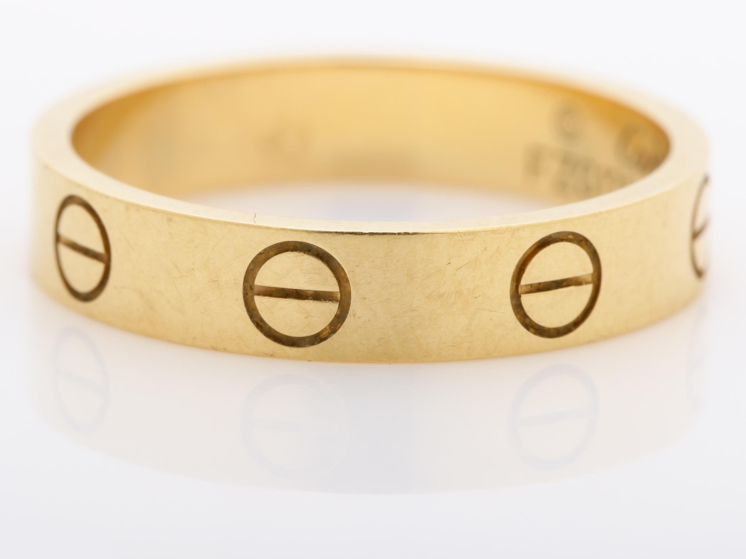 Mini Love Ring K18PG — view 3
