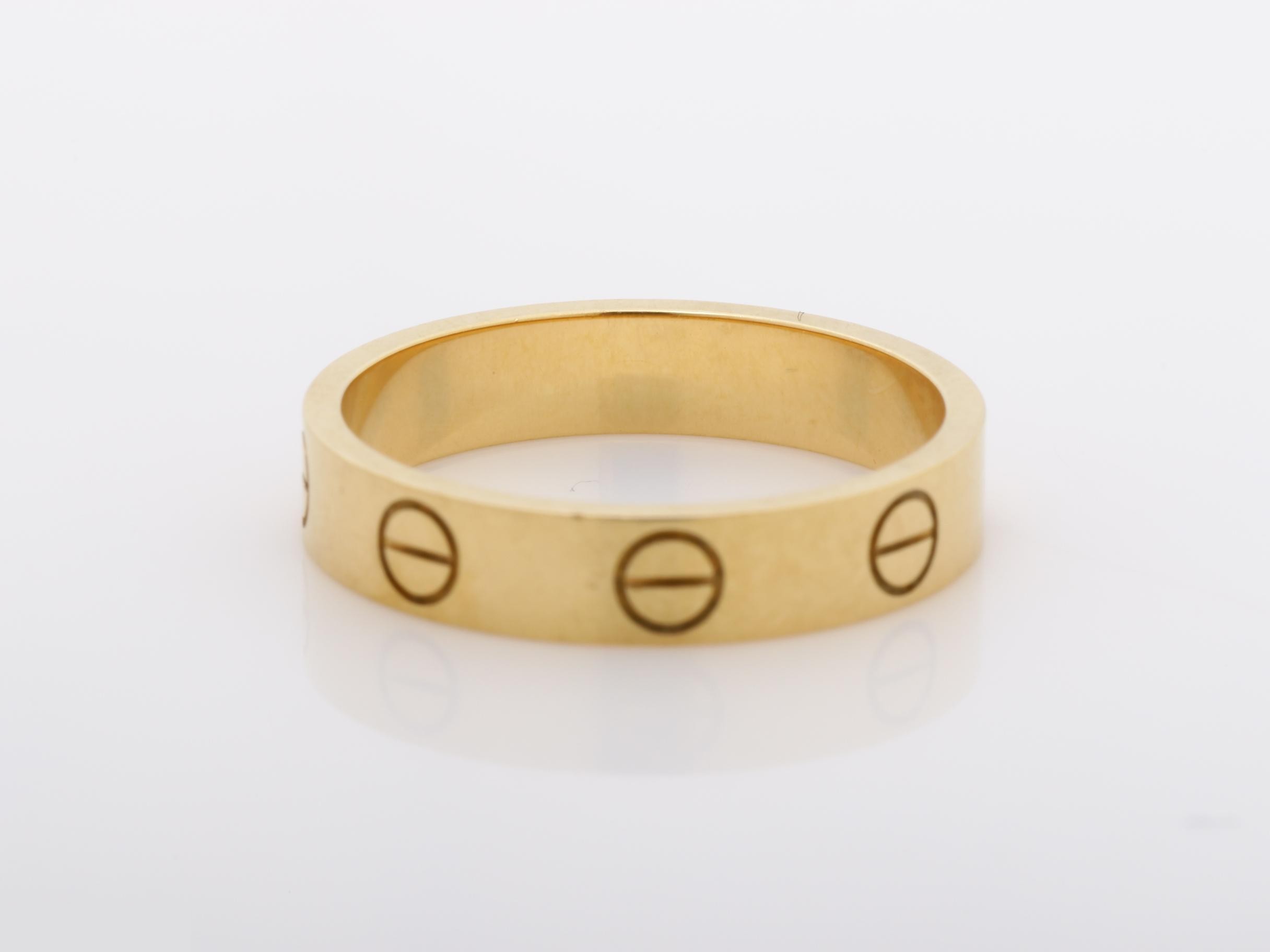 Mini Love Ring K18PG — view 4