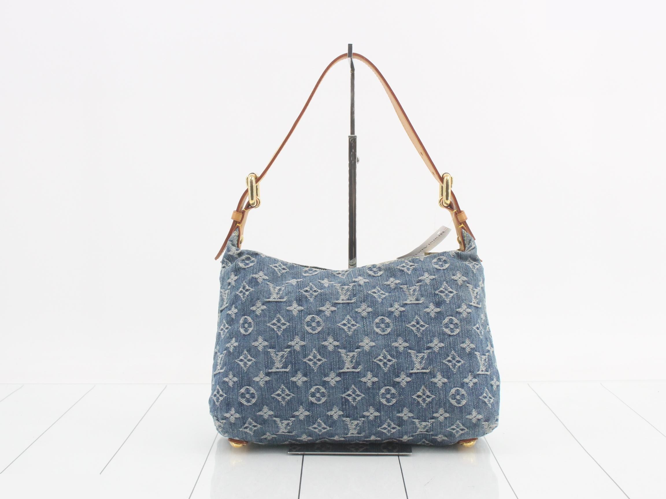 Monogram Denim Baggy PM 2-Way Shoulder Bag — view 2