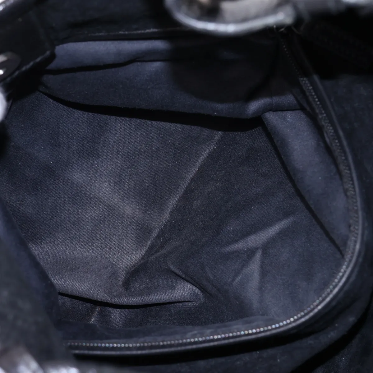 Mombasa Leather Shoulder Bag, Black — view 8