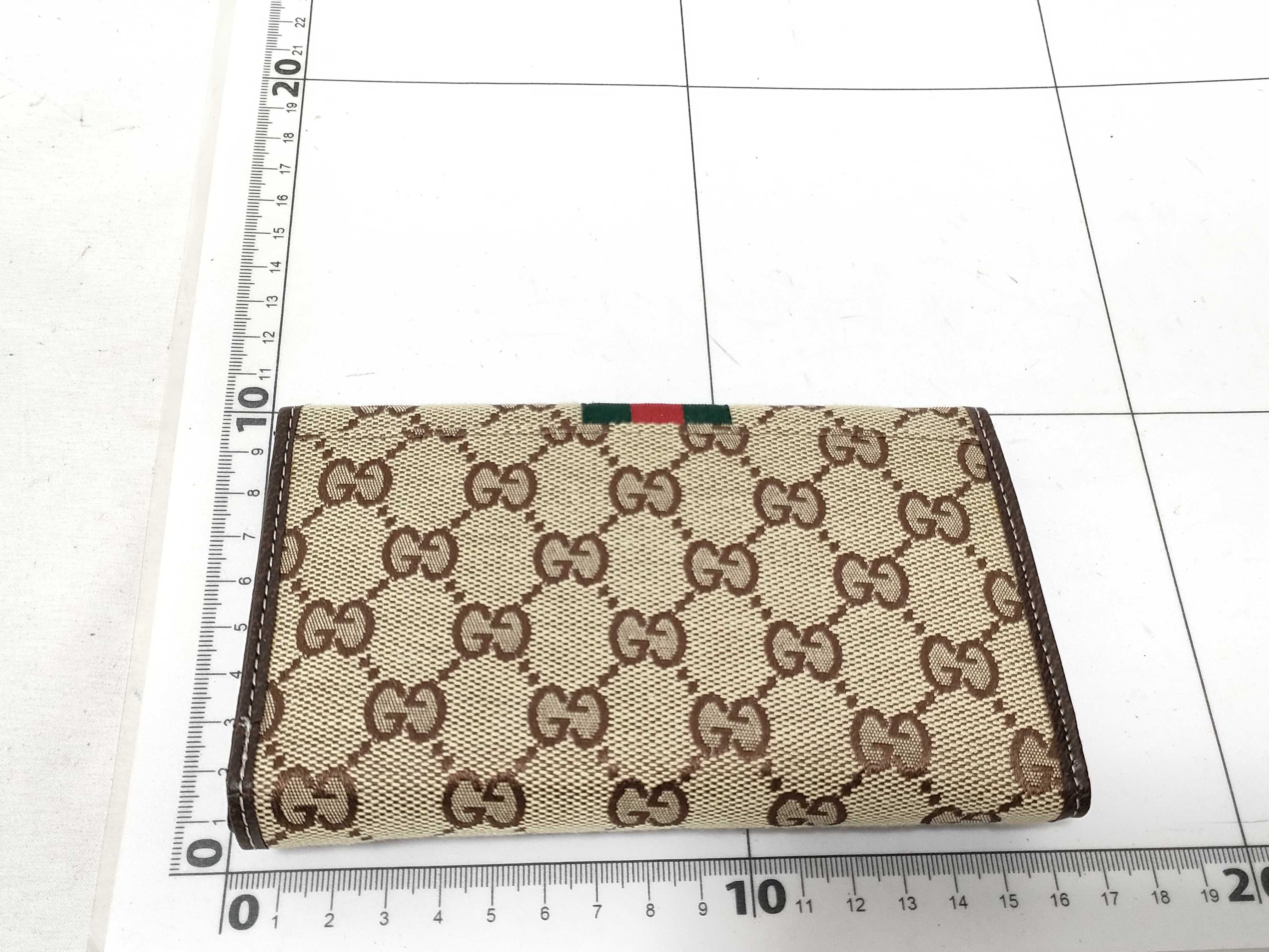 GG Canvas Gucci Long Wallet GG Canvas Sherry Line Wallet — view 2
