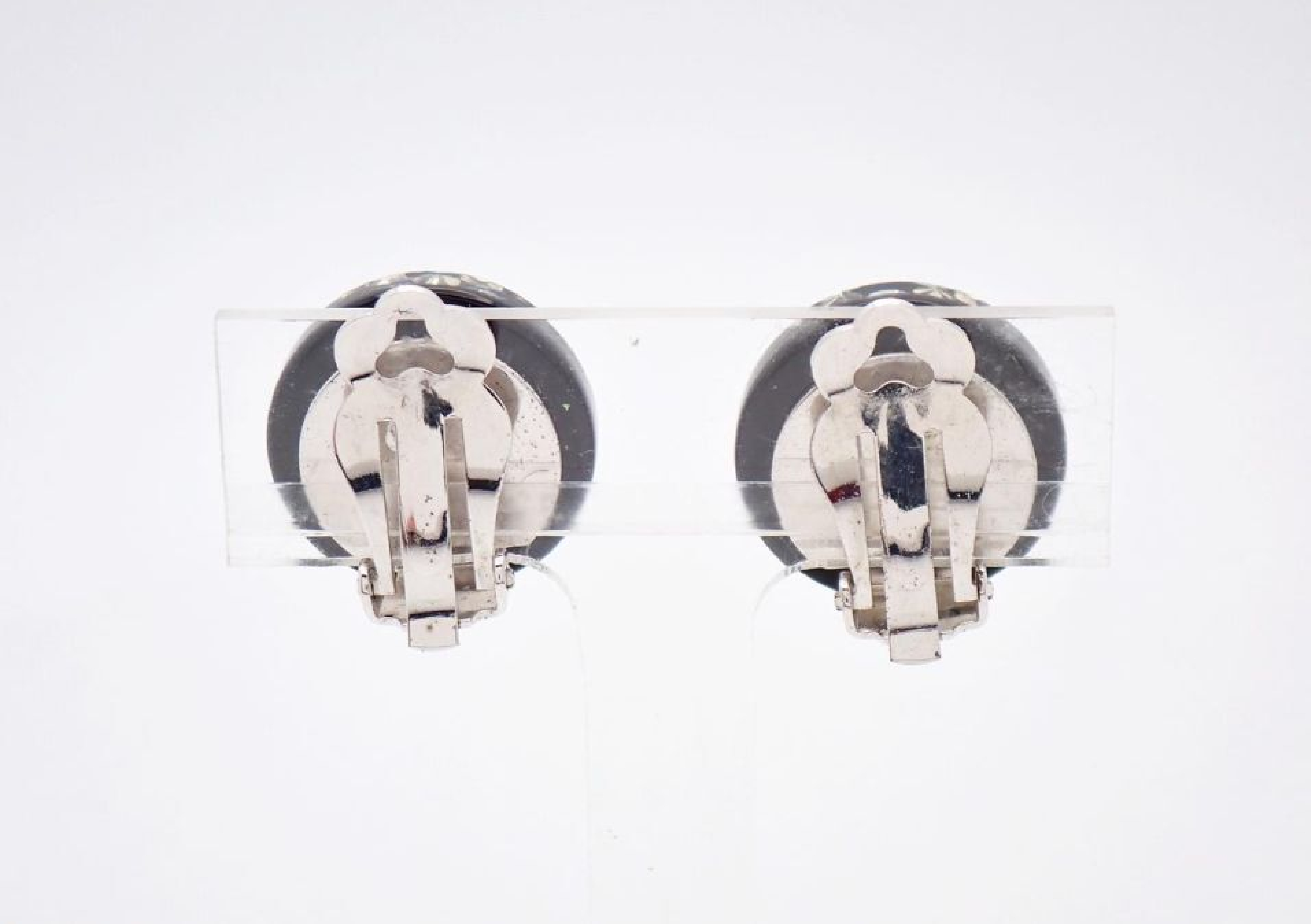 Coco Mark Silver Earrings 03A — view 2