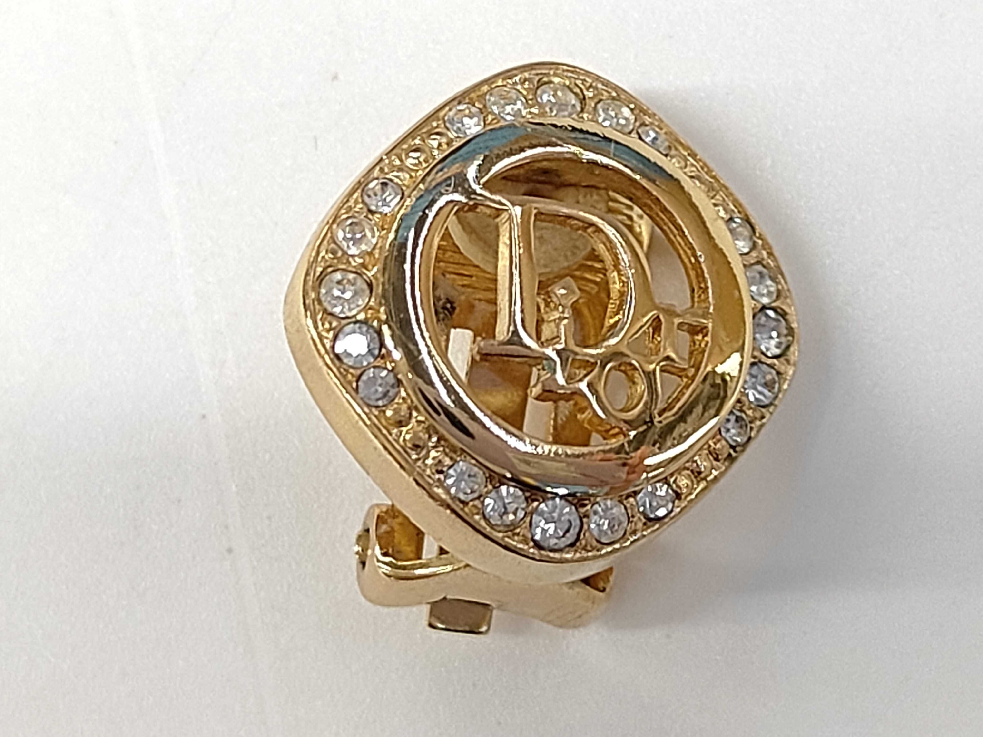 Logo Rhinestone Earrings and Other Accessories — view 4