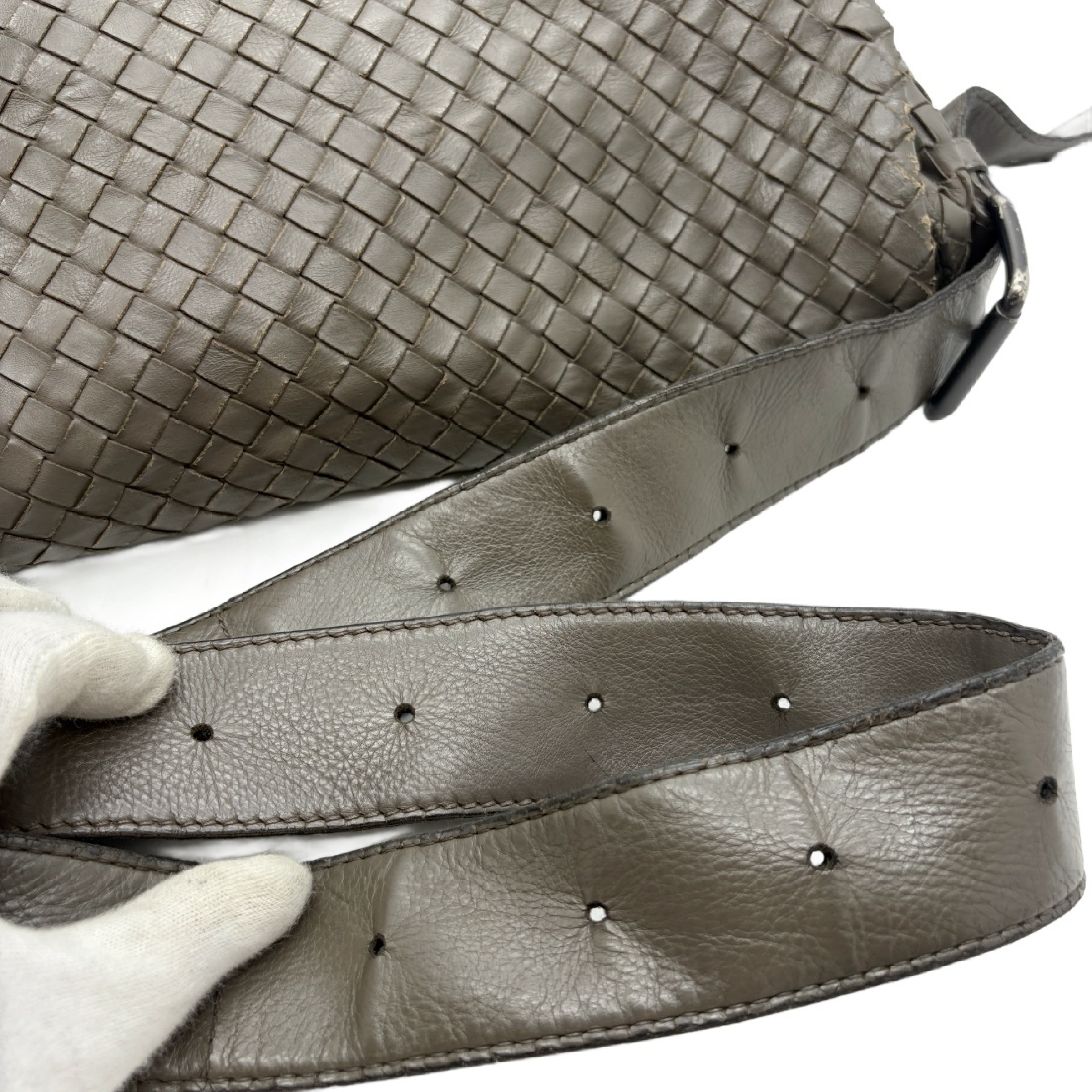 Intrecciato Shoulder Bag — view 10