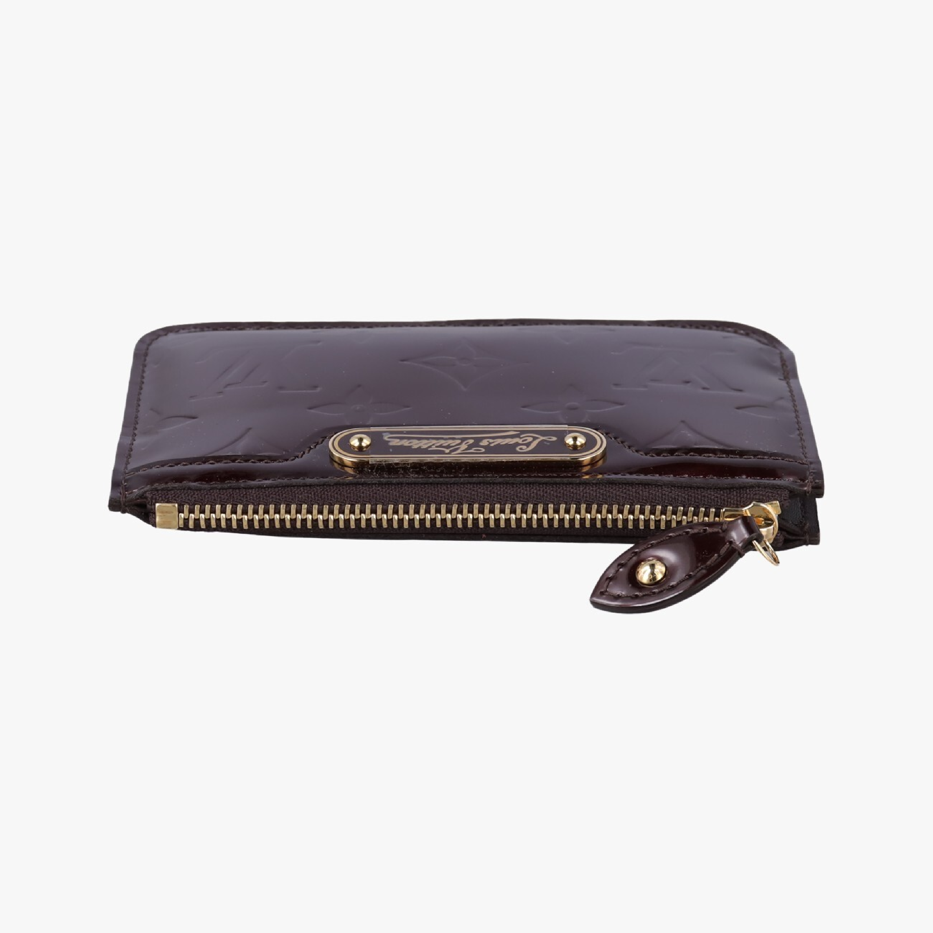 Pochette Clé Amarante Vernis M93557 CA4180 Coin Case — view 5
